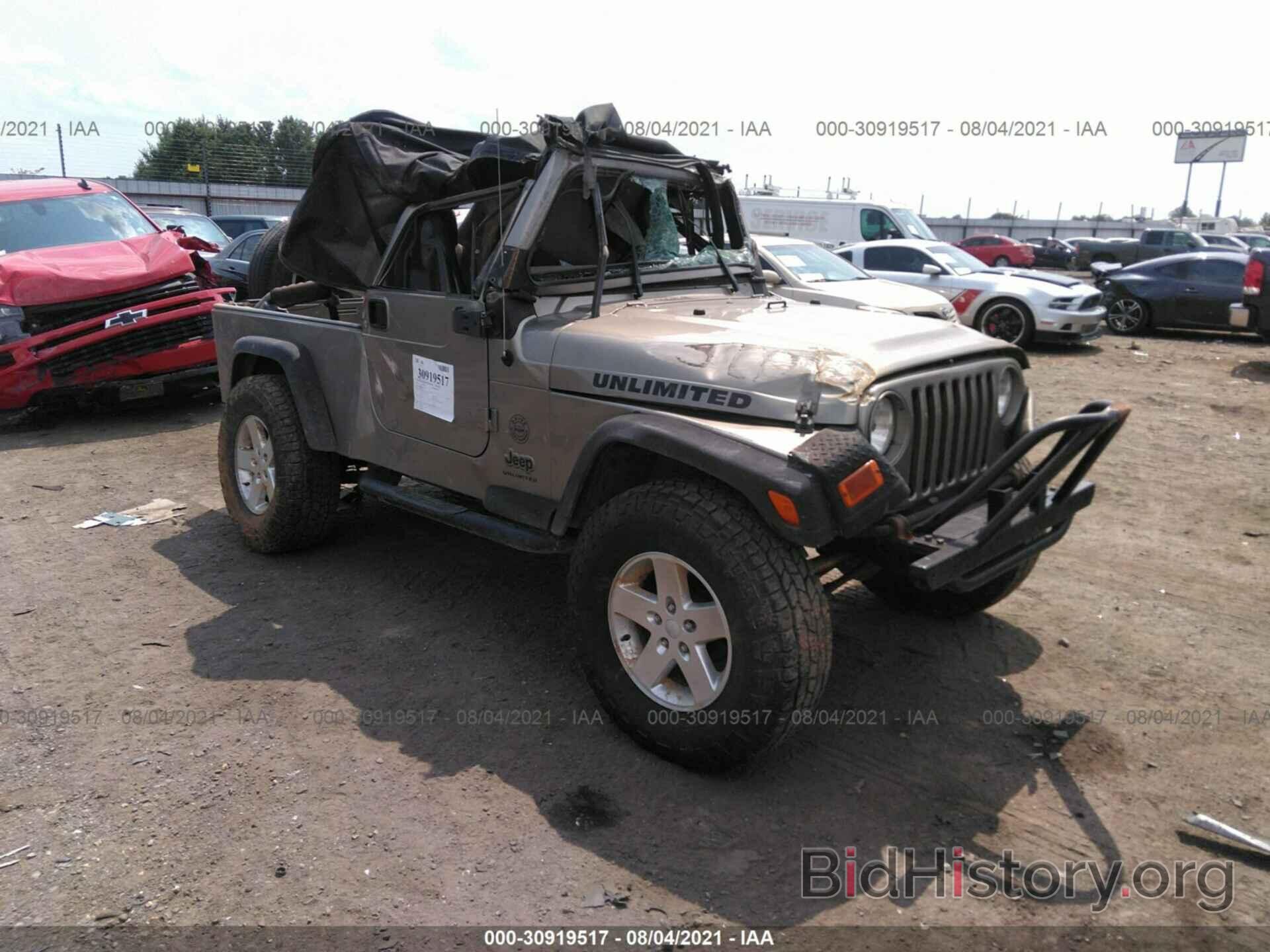 Photo 1J4FA44S96P707957 - JEEP WRANGLER 2006