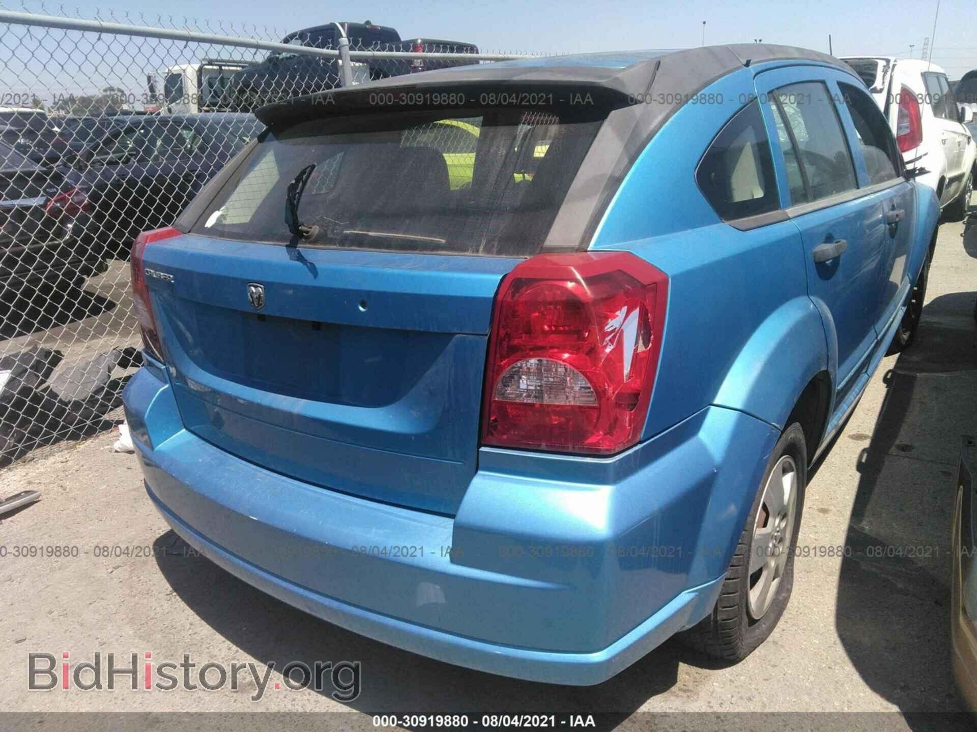 2008 DODGE CALIBER - VIN: 1B3HB28B58D566790 - Фото 4