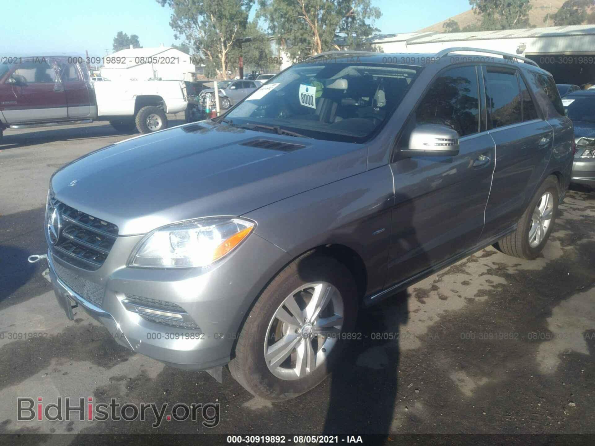 2012 MERCEDES-BENZ M-CLASS - VIN: 4JGDA2EB3CA030429 - Фото 2