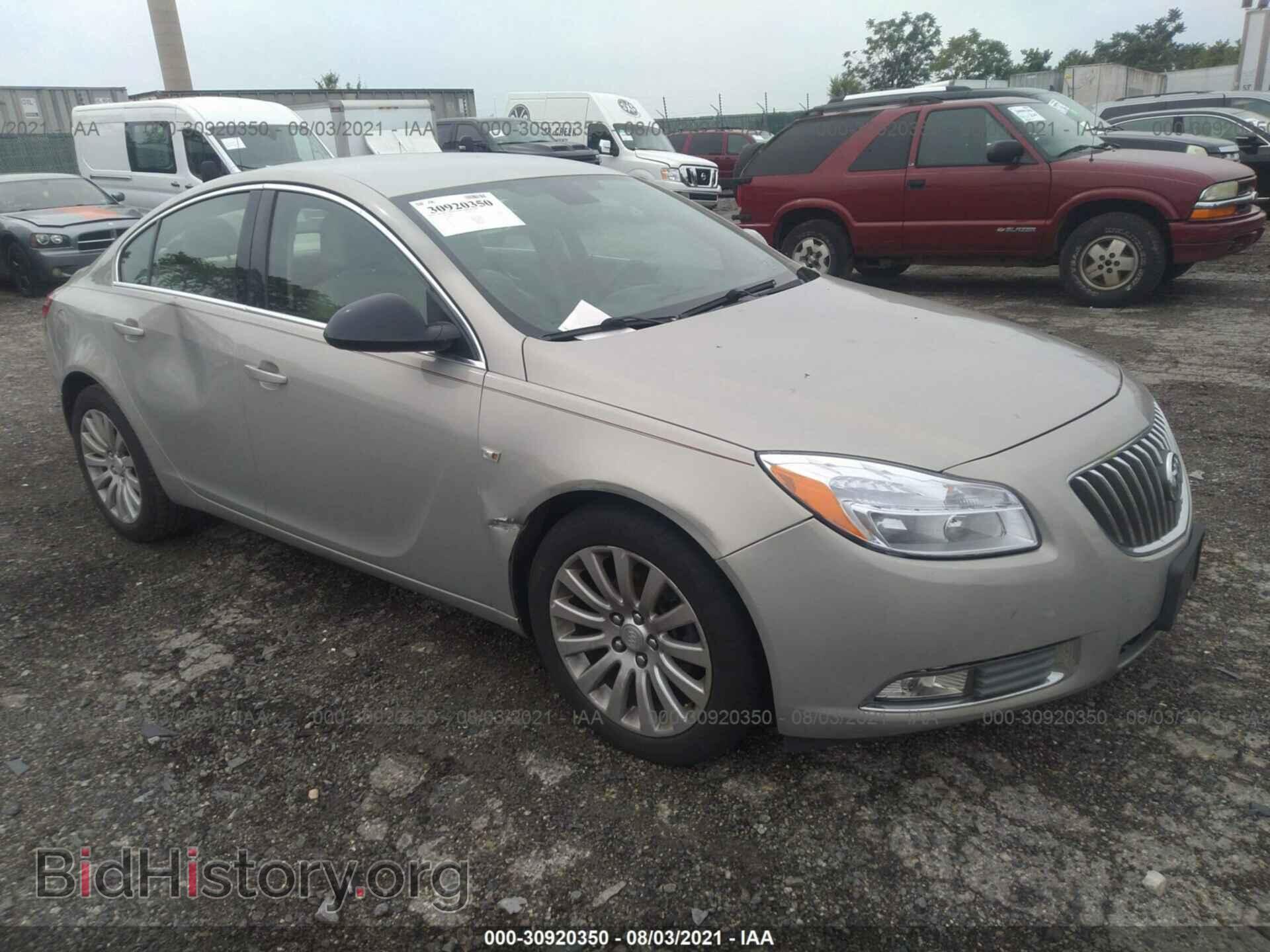 Фотография W04GR5EC2B1091123 - BUICK REGAL 2011