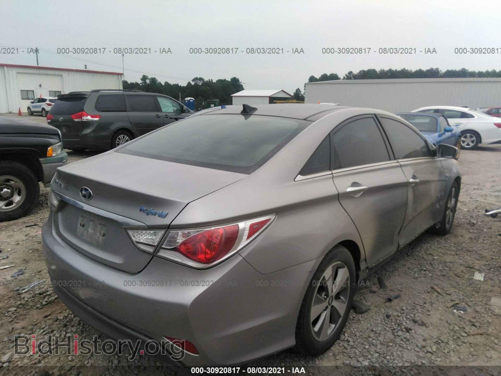 2012 HYUNDAI SONATA - VIN: KMHEC4A44CA036693 - Фото 4