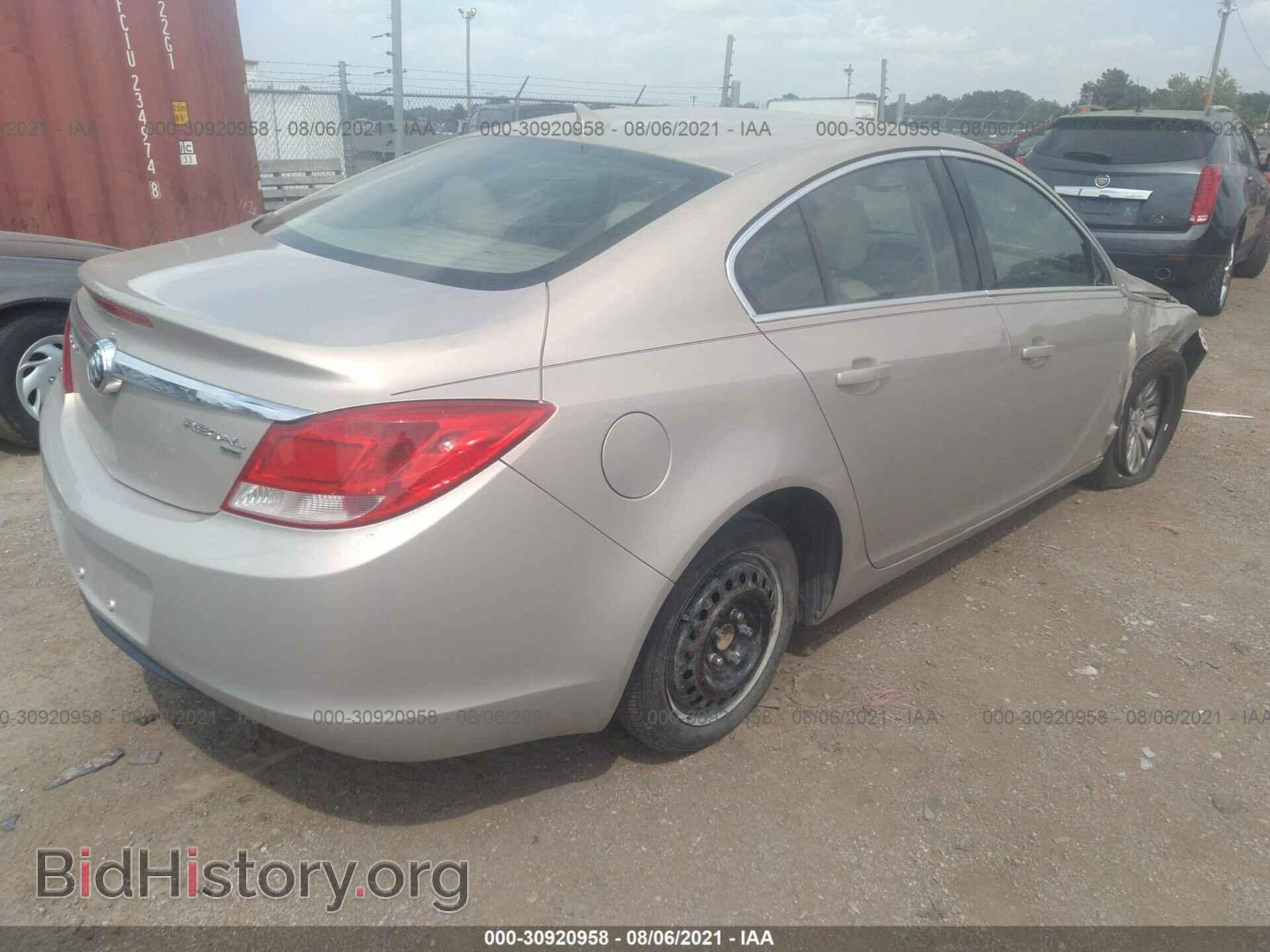 2011 BUICK REGAL - VIN: 2G4GP5EC6B9208110 - Photo 4