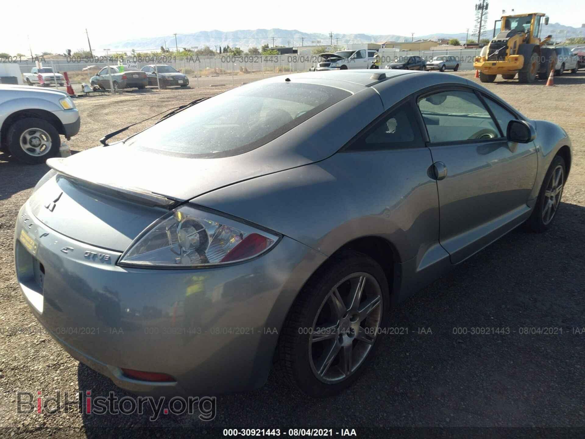 2008 MITSUBISHI ECLIPSE - VIN: 4A3AK34T98E001681 - Фото 4