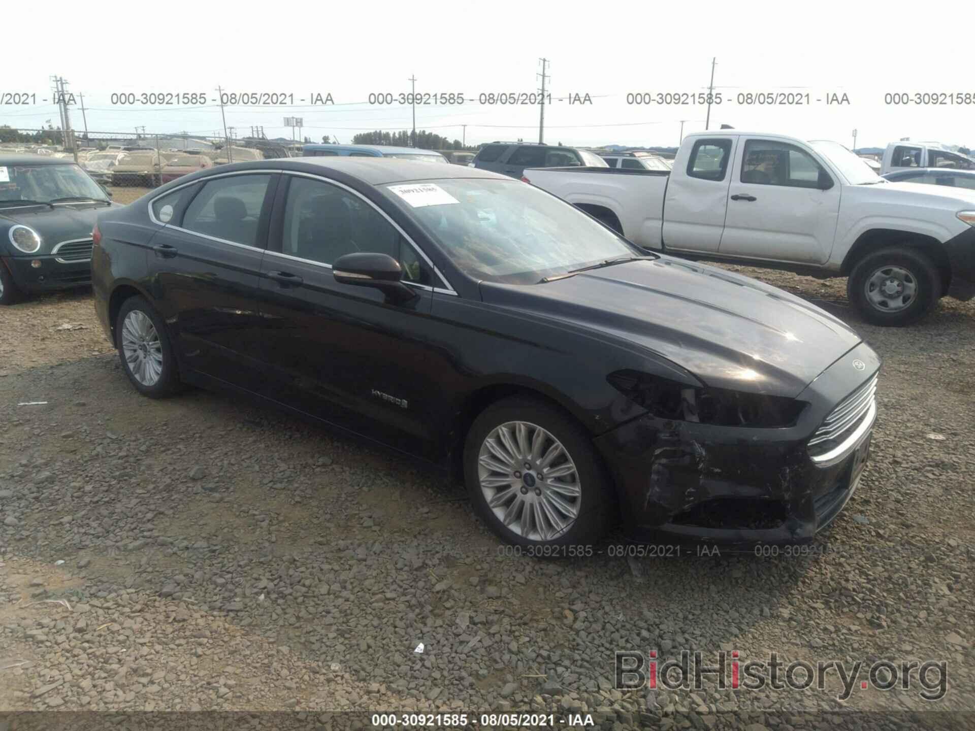 Photo 3FA6P0LU3DR170658 - FORD FUSION 2013