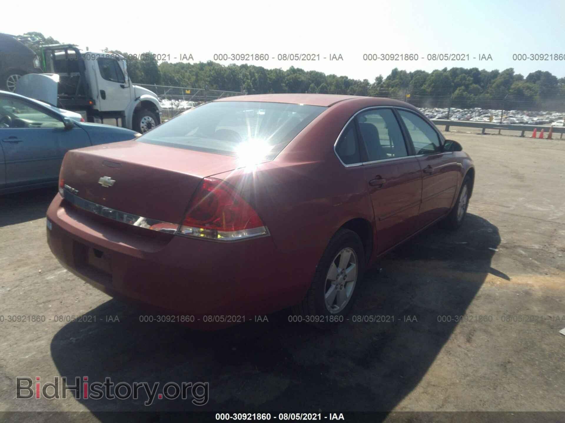2008 CHEVROLET IMPALA - VIN: 2G1WT55N089133399 - Фото 4