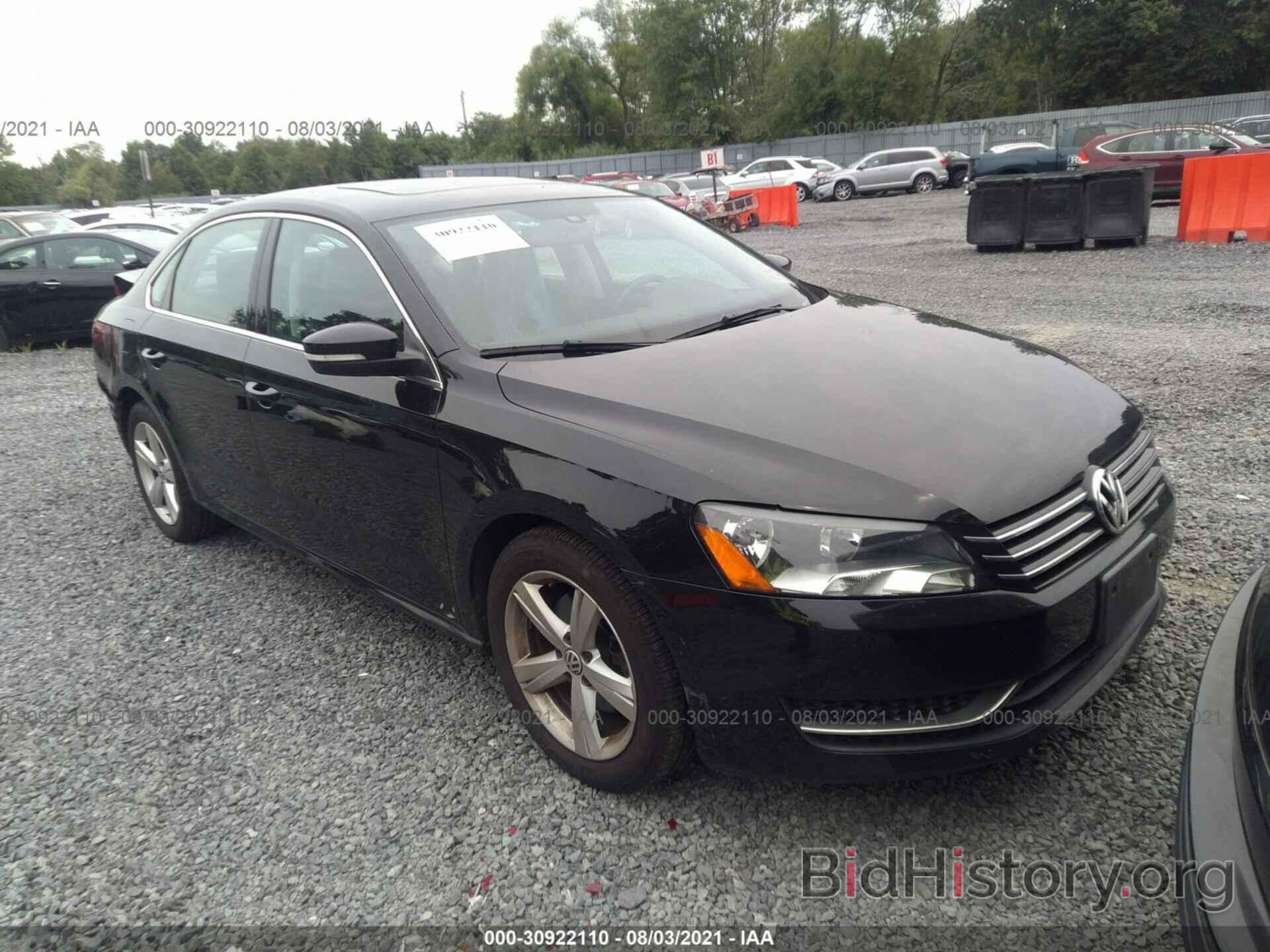 Photo 1VWBP7A36DC106704 - VOLKSWAGEN PASSAT 2013