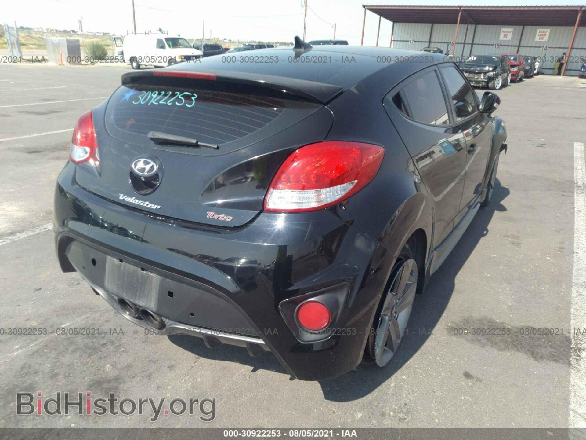 2014 HYUNDAI VELOSTER - VIN: KMHTC6AE2EU190817 - Фото 4