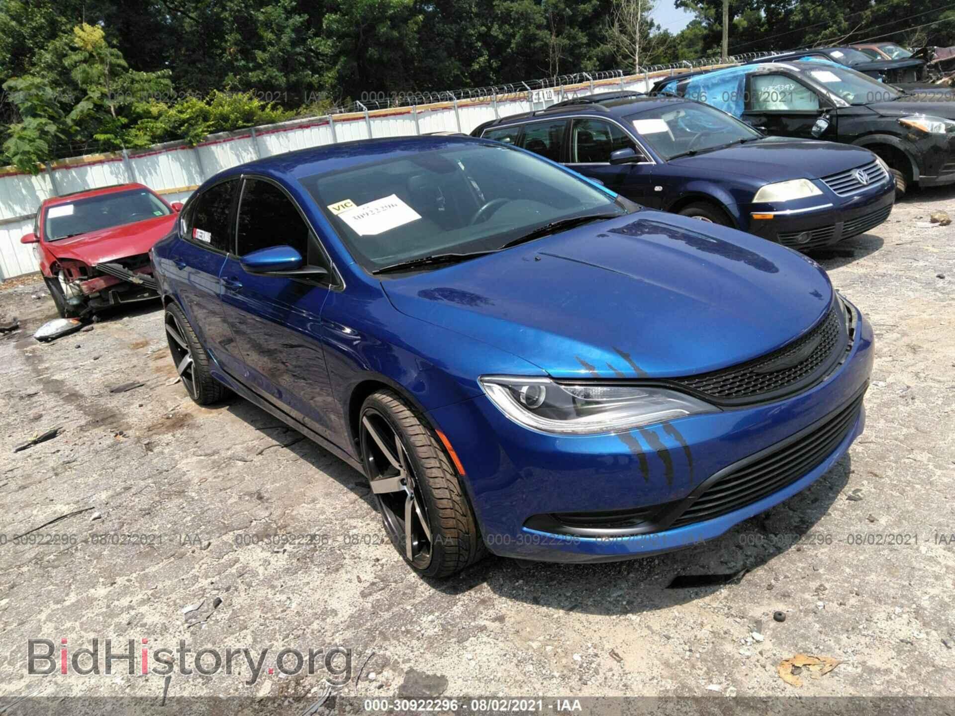Фотография 1C3CCCAB2GN178385 - CHRYSLER 200 2016