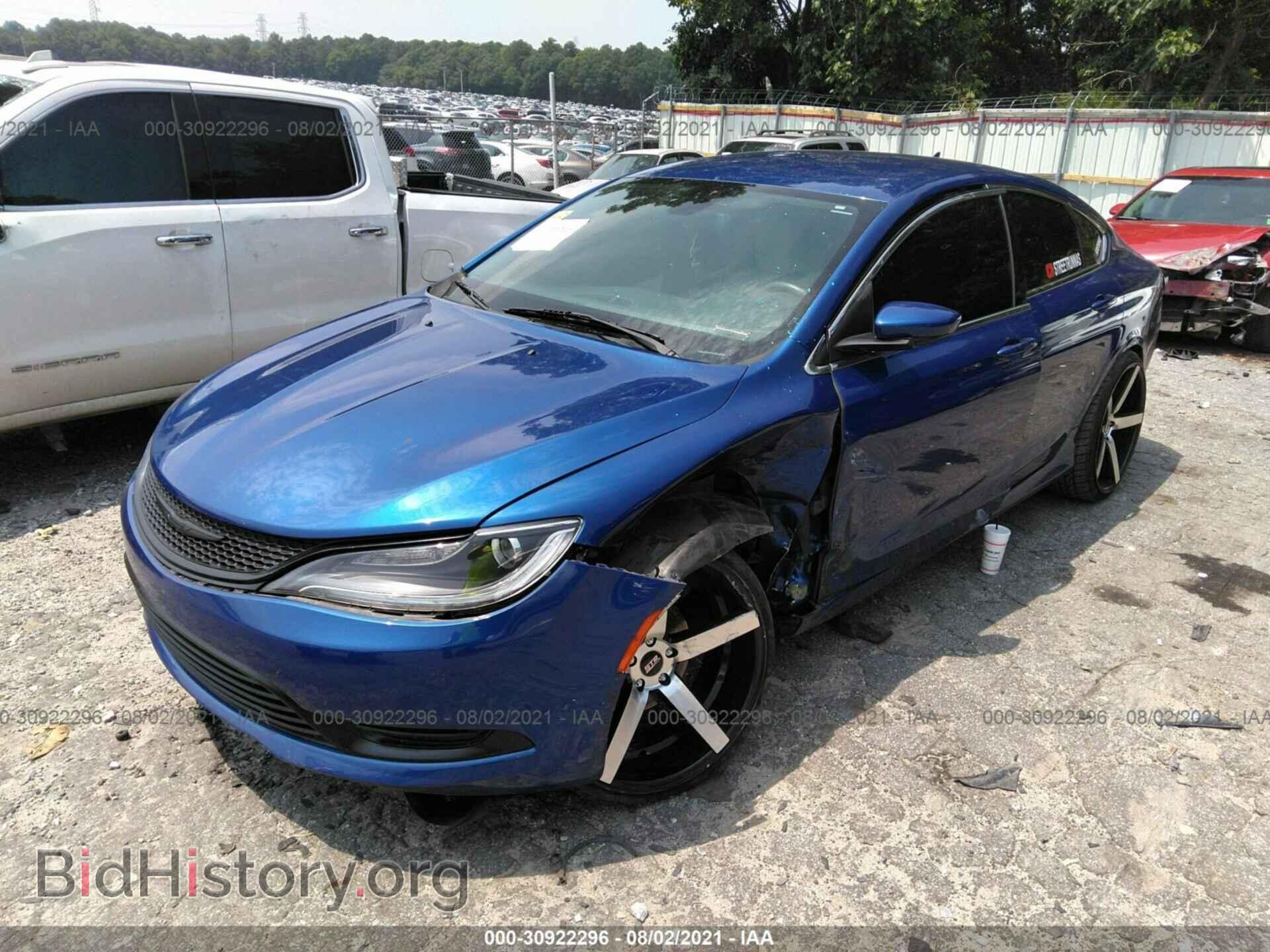 2016 CHRYSLER 200 - VIN: 1C3CCCAB2GN178385 - Фото 2