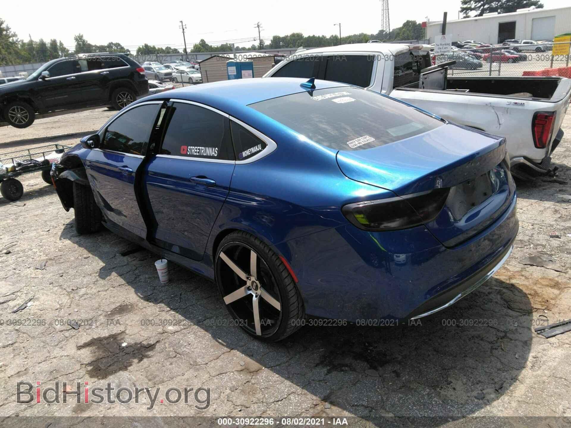 2016 CHRYSLER 200 - VIN: 1C3CCCAB2GN178385 - Фото 3