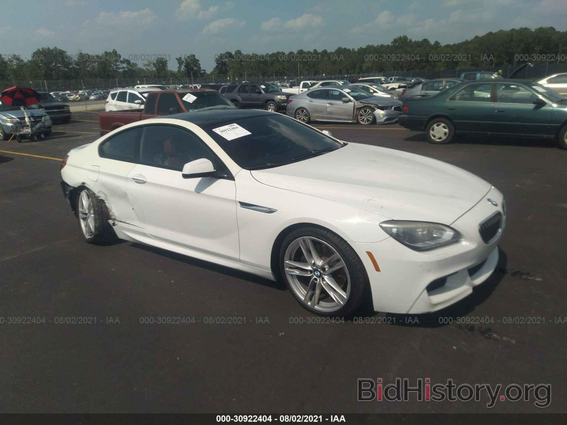 Photo WBAYM9C56DDW20463 - BMW 6 SERIES 2013