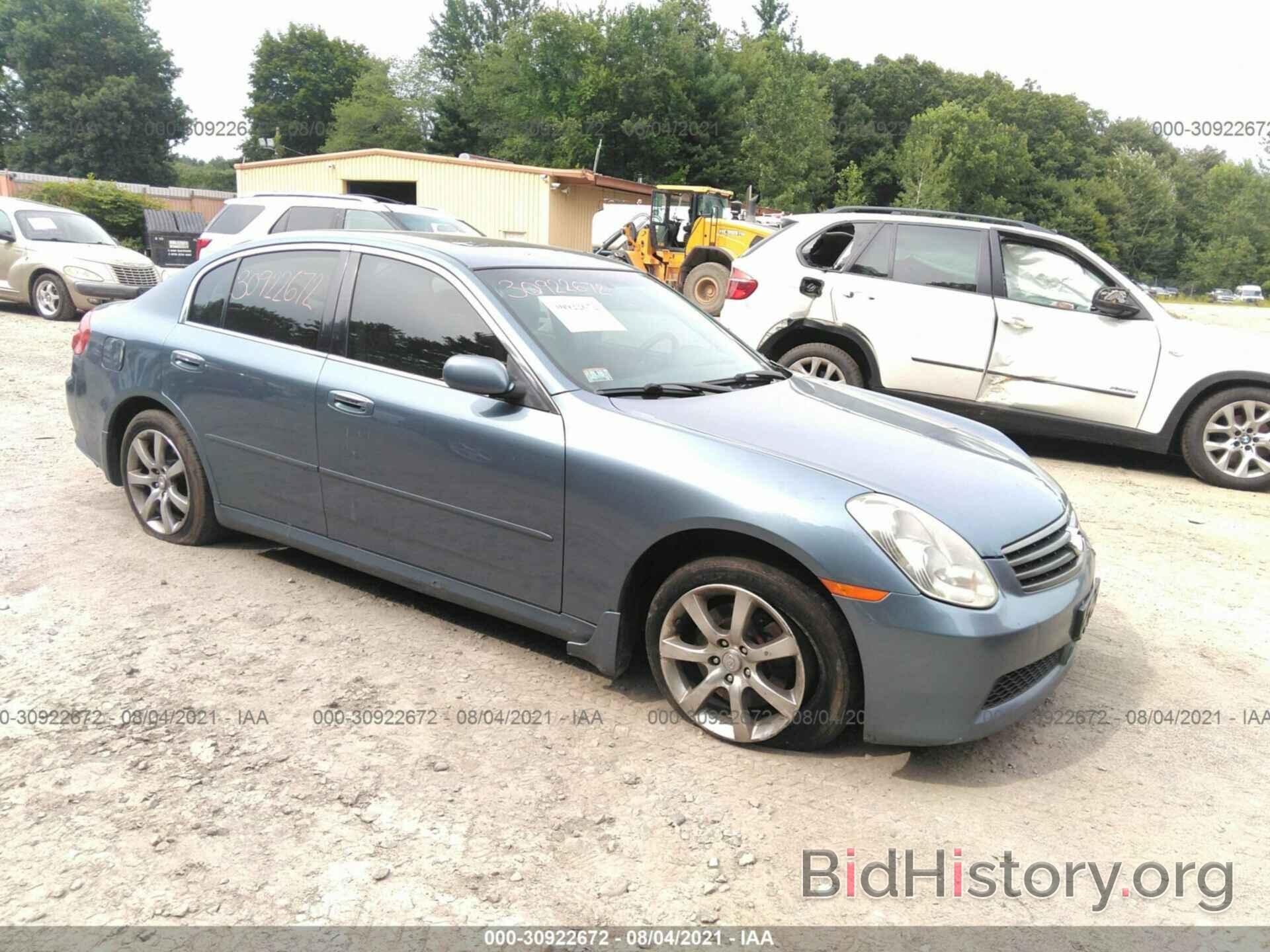 Photo JNKCV51F66M600231 - INFINITI G35 SEDAN 2006