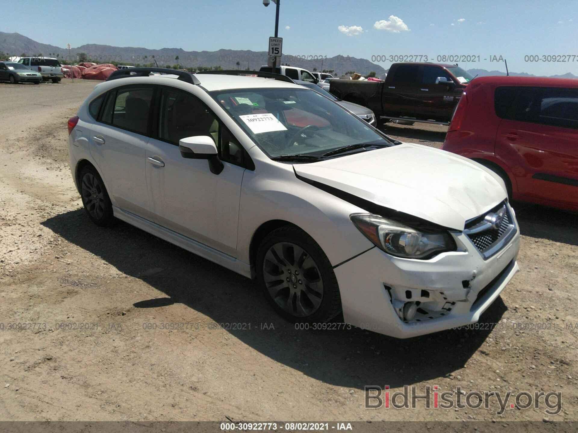 Photo JF1GPAV67F8320803 - SUBARU IMPREZA WAGON 2015