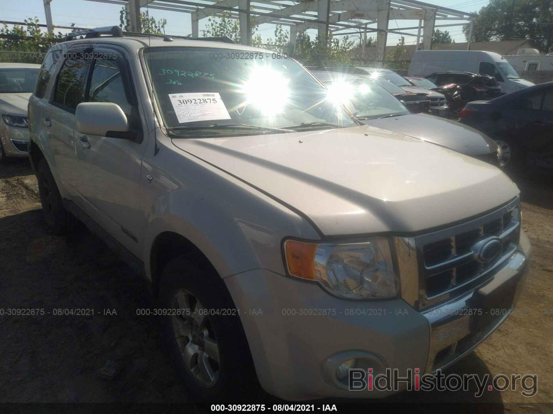 Photo 1FMCU94198KB56543 - FORD ESCAPE 2008