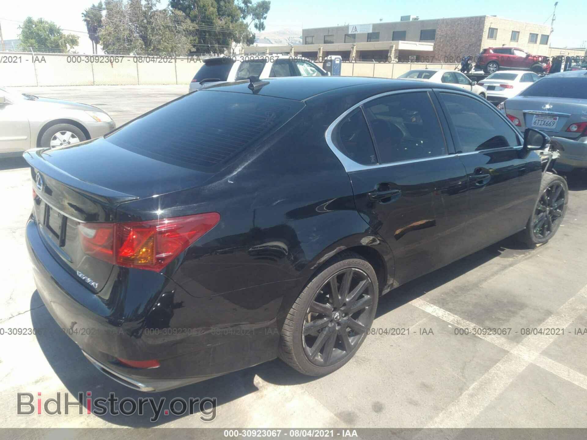 2014 LEXUS GS 350 - VIN: JTHBE1BL4E5032580 - Фото 4