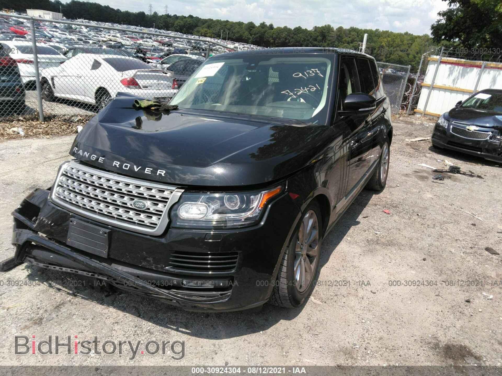2015 LAND ROVER RANGE ROVER - VIN: SALGS2VF1FA229137 - Фото 2