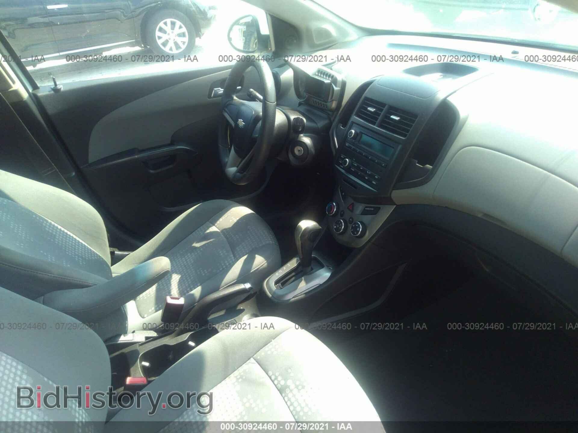 2012 CHEVROLET SONIC - VIN: 1G1JA6SH3C4196254 - Фото 5