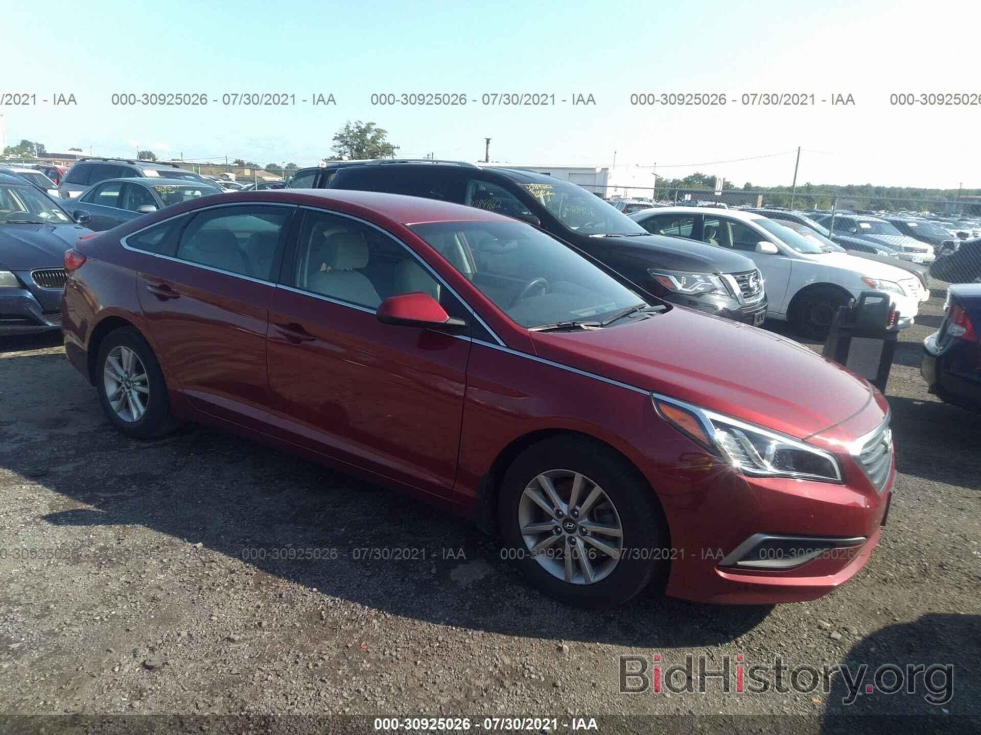 Photo 5NPE24AF3GH405521 - HYUNDAI SONATA 2016