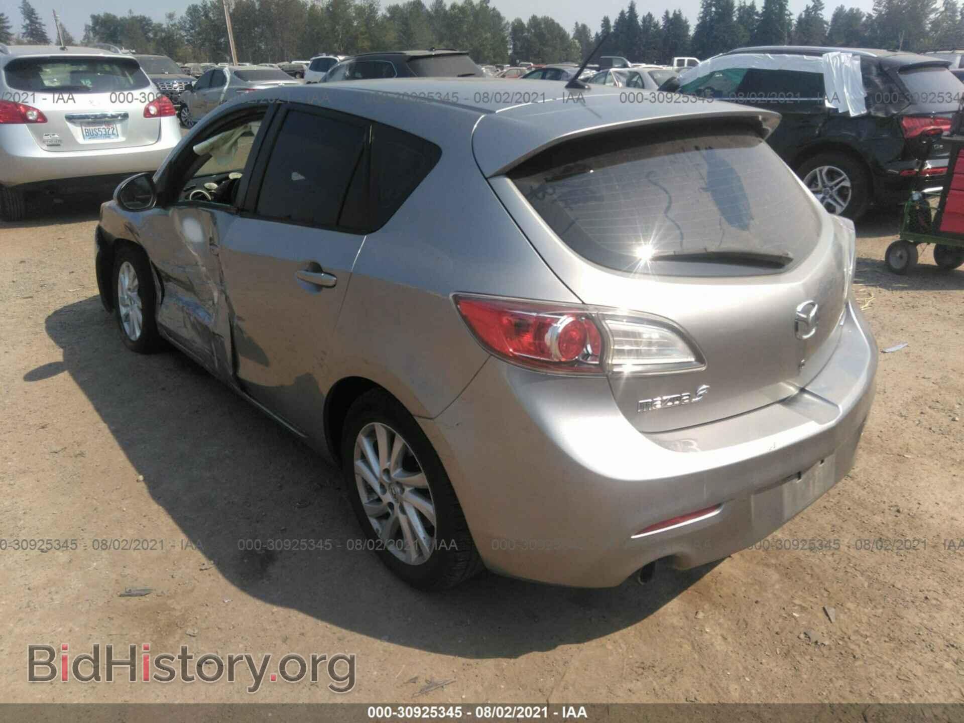 2012 MAZDA MAZDA3 - VIN: JM1BL1L81C1537675 - Фото 3
