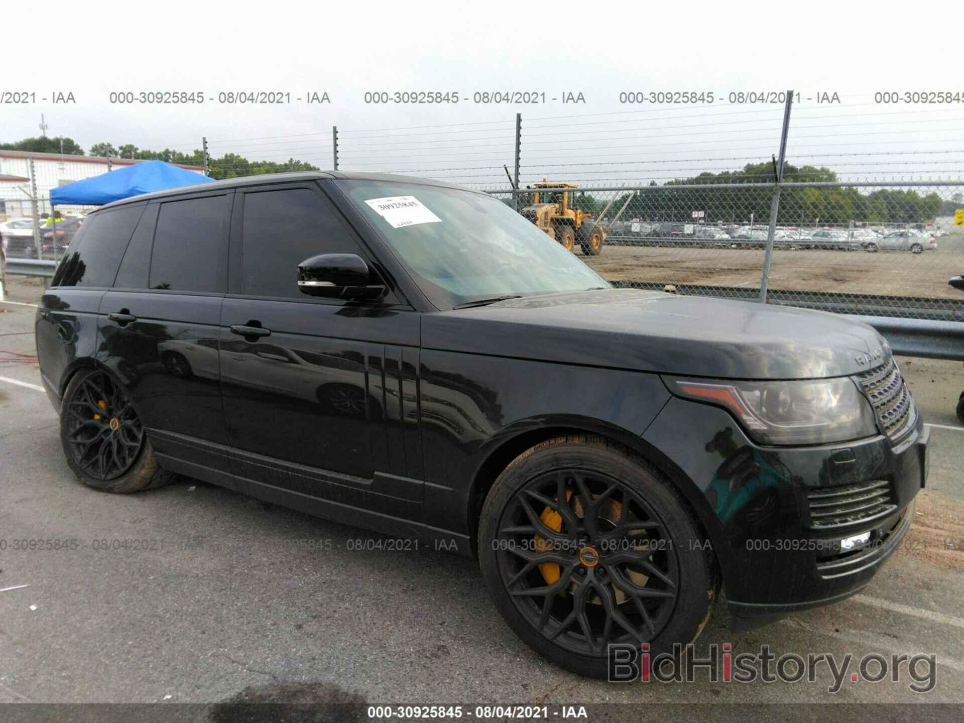 Photo SALGS2TF1FA217847 - LAND ROVER RANGE ROVER 2015