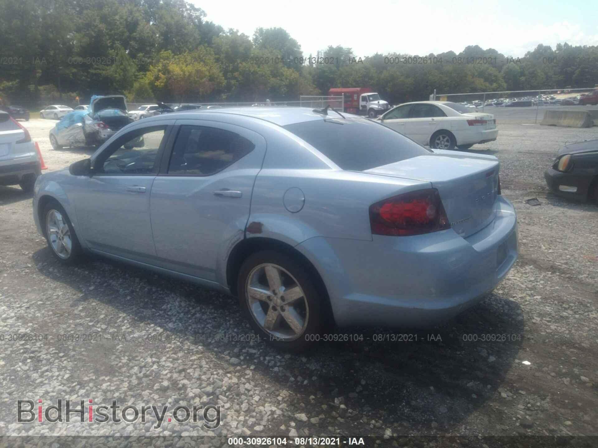 2013 DODGE AVENGER - VIN: 1C3CDZAB6DN628437 - Photo 3