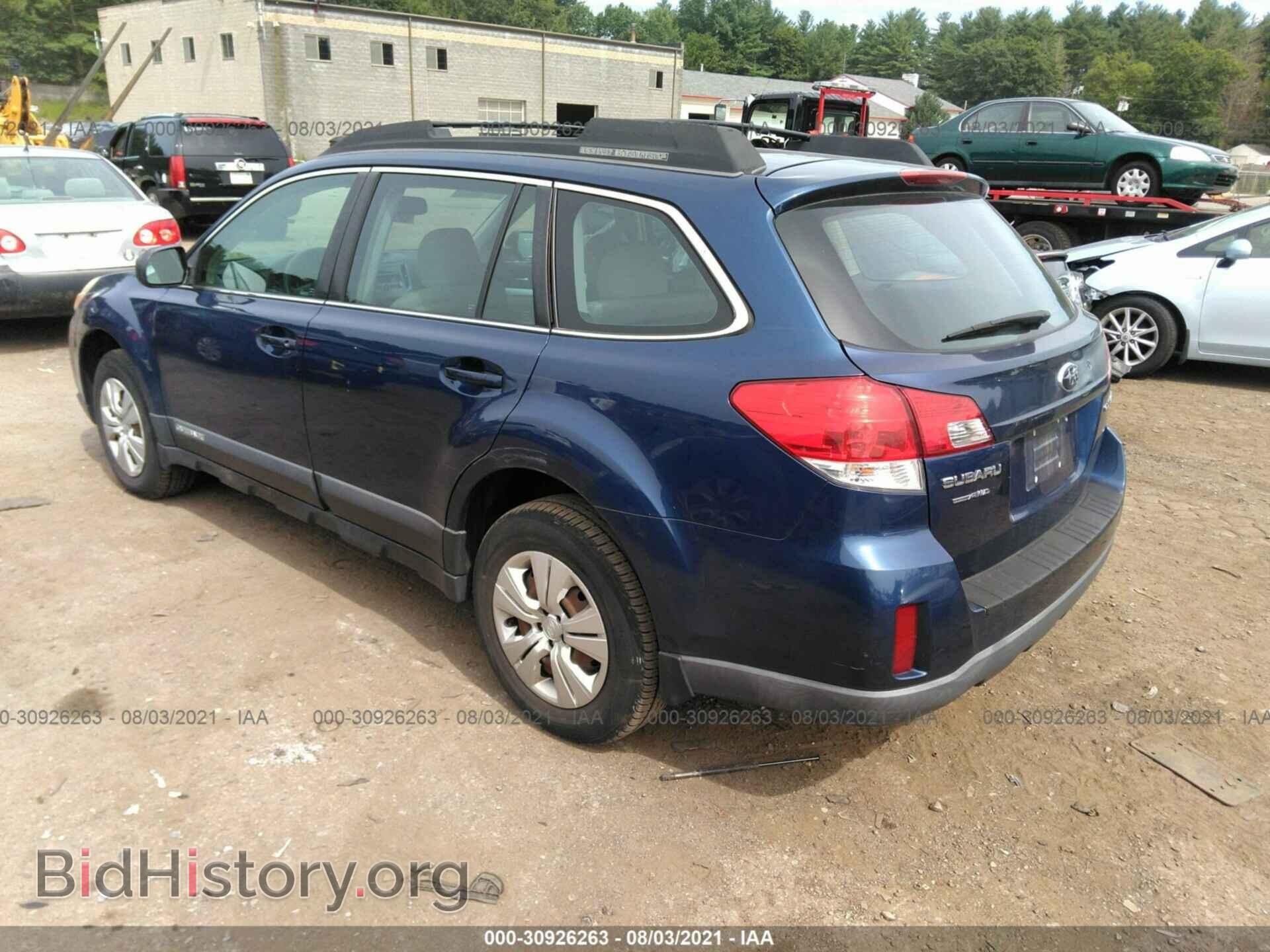 2011 SUBARU OUTBACK - VIN: 4S4BRCAC4B3341472 - Фото 3