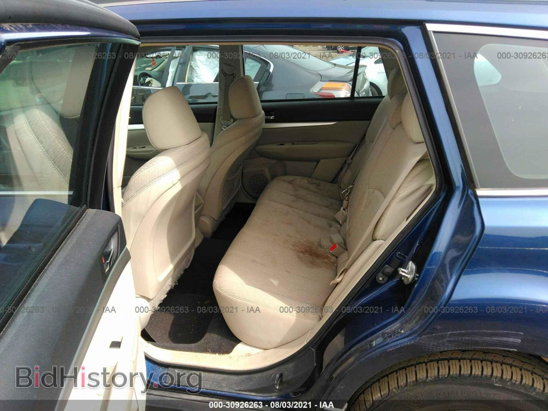 2011 SUBARU OUTBACK - VIN: 4S4BRCAC4B3341472 - Фото 8