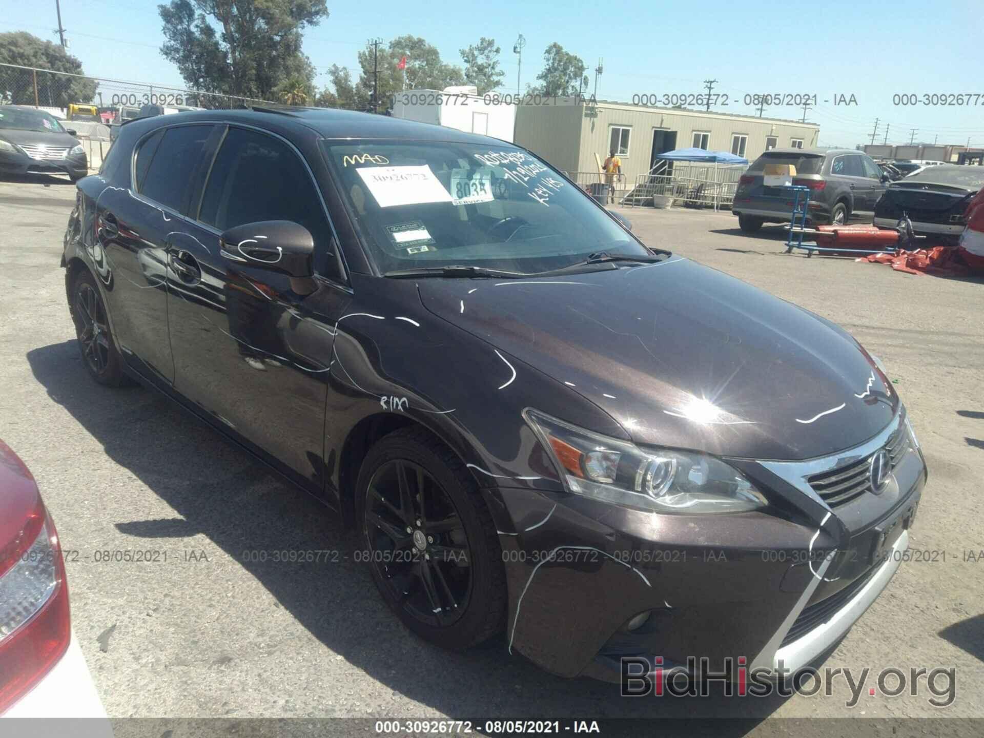 Photo JTHKD5BH3E2194661 - LEXUS CT 200H 2014