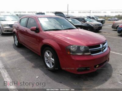 2011 Dodge AVENGER Mainstreet, бордовый — VIN 1B3BD1FB5BN513649, IAAI