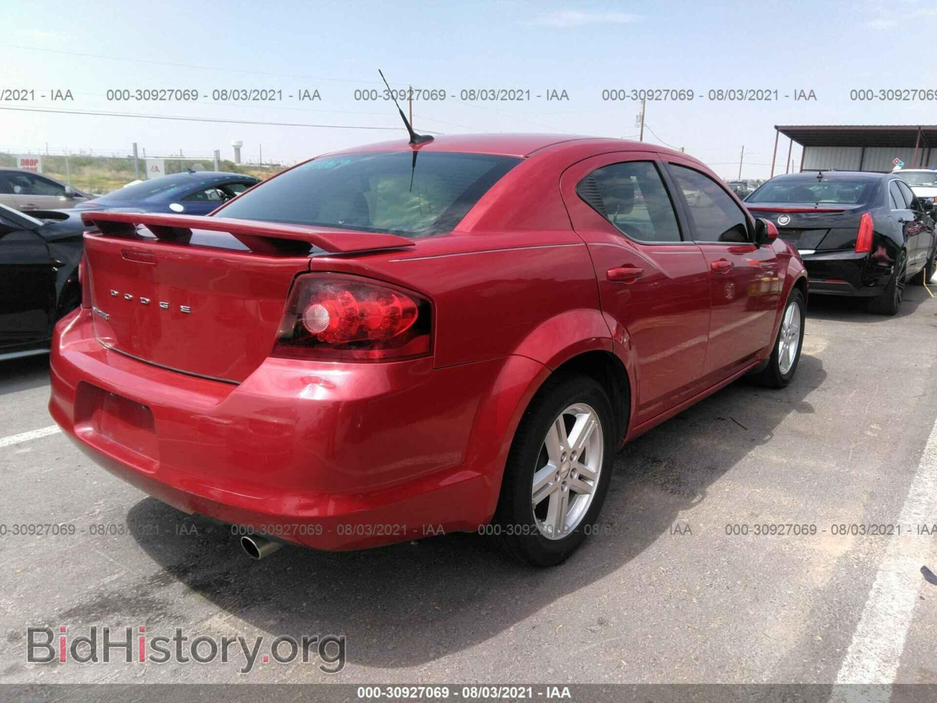 2011 DODGE AVENGER - VIN: 1B3BD1FB5BN513649 - Фото 4