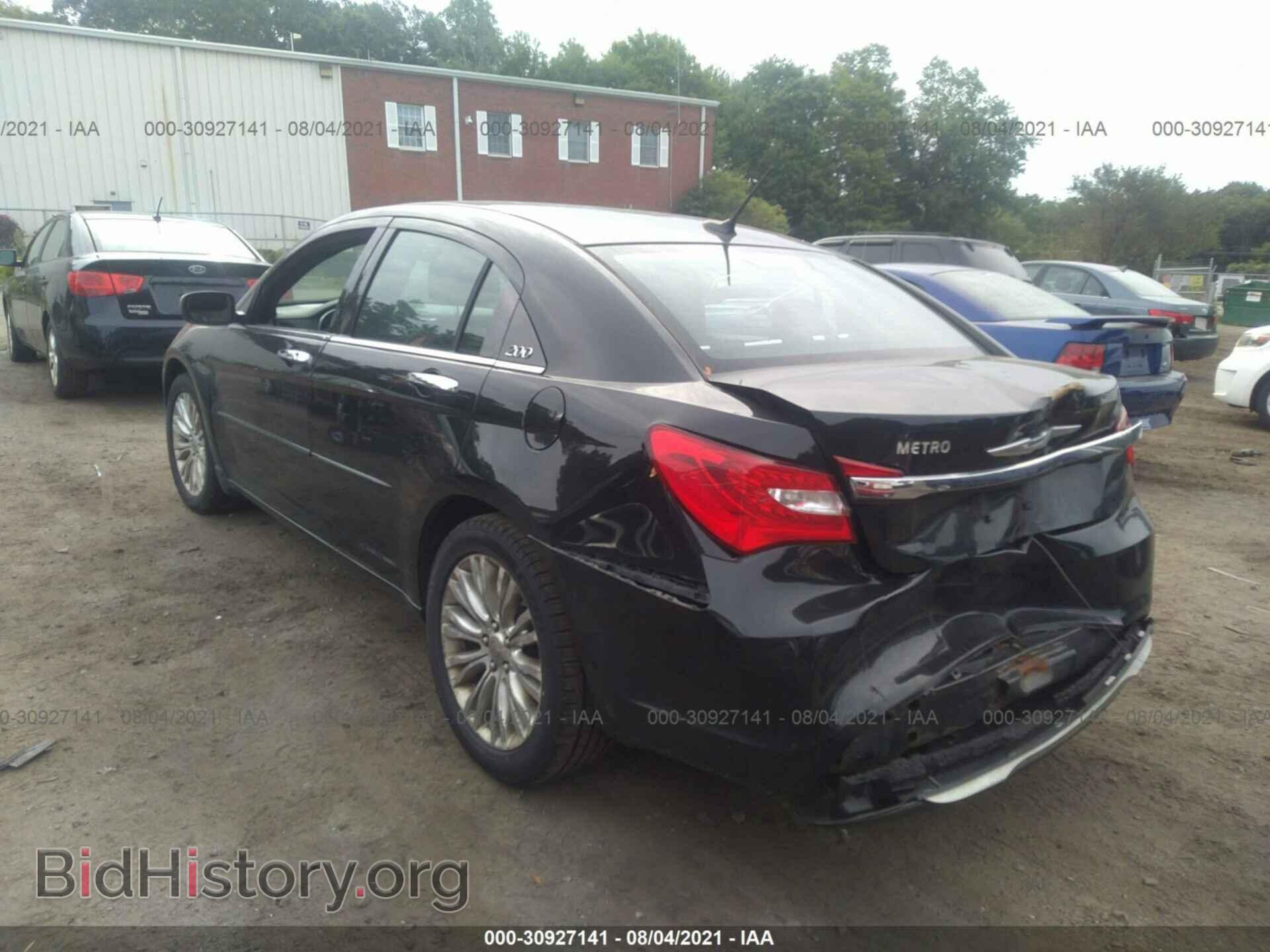 2012 CHRYSLER 200 - VIN: 1C3CCBCB4CN201182 - Фото 3