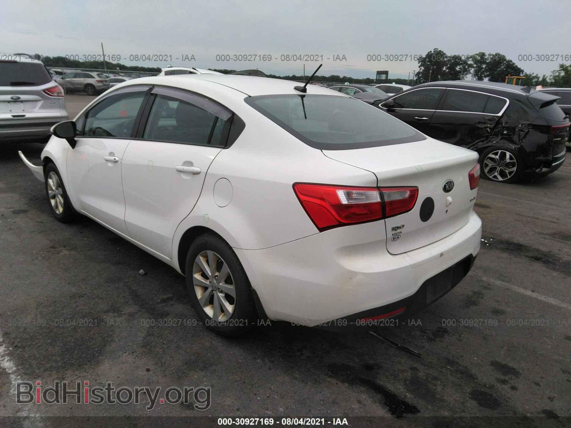 2013 KIA RIO - VIN: KNADN4A36D6301116 - Photo 3
