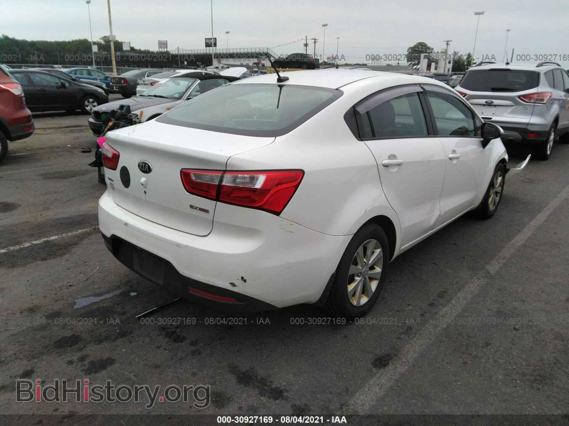 2013 KIA RIO - VIN: KNADN4A36D6301116 - Photo 4