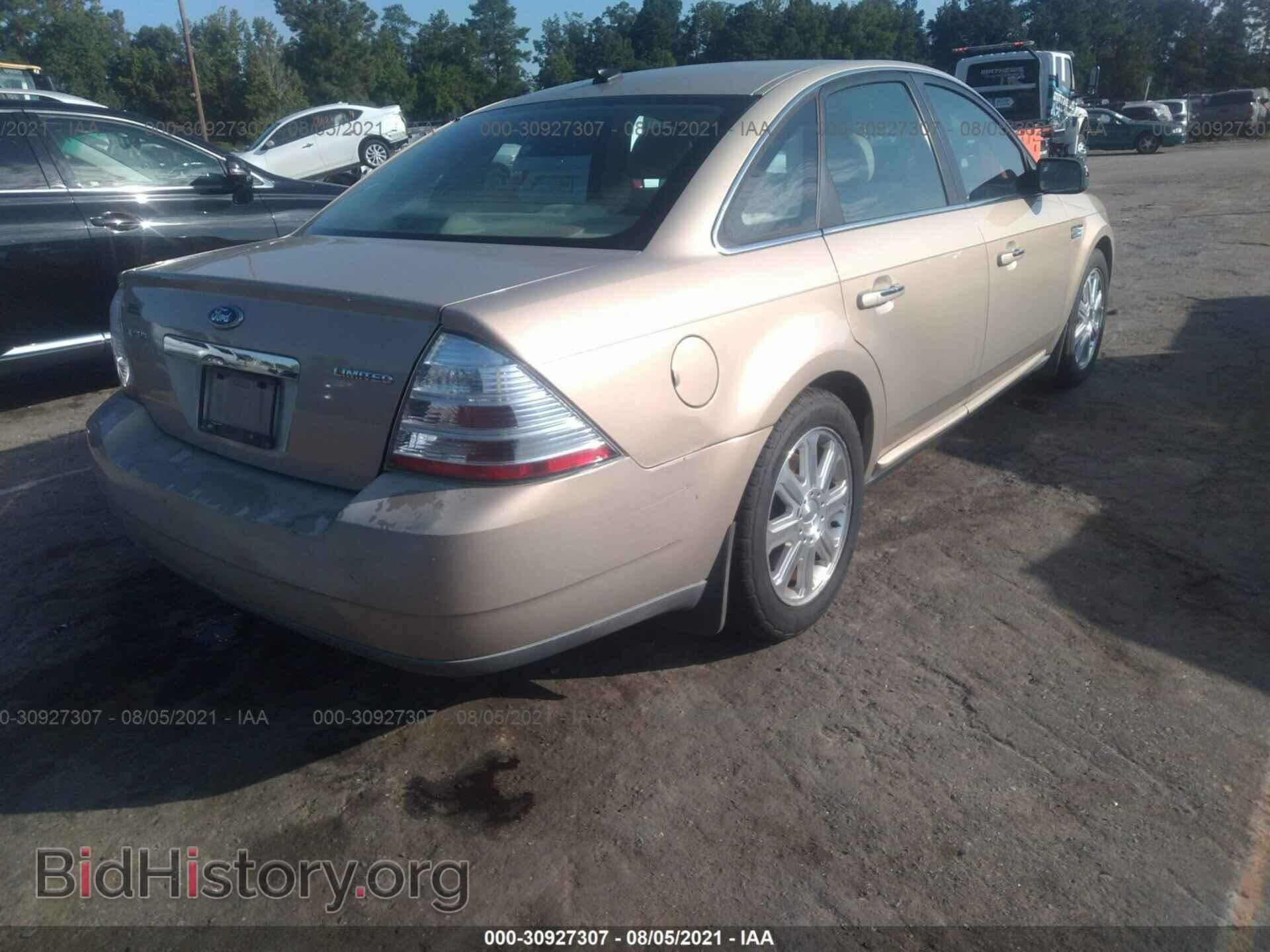 2008 FORD TAURUS - VIN: 1FAHP25W88G103988 - Фото 4
