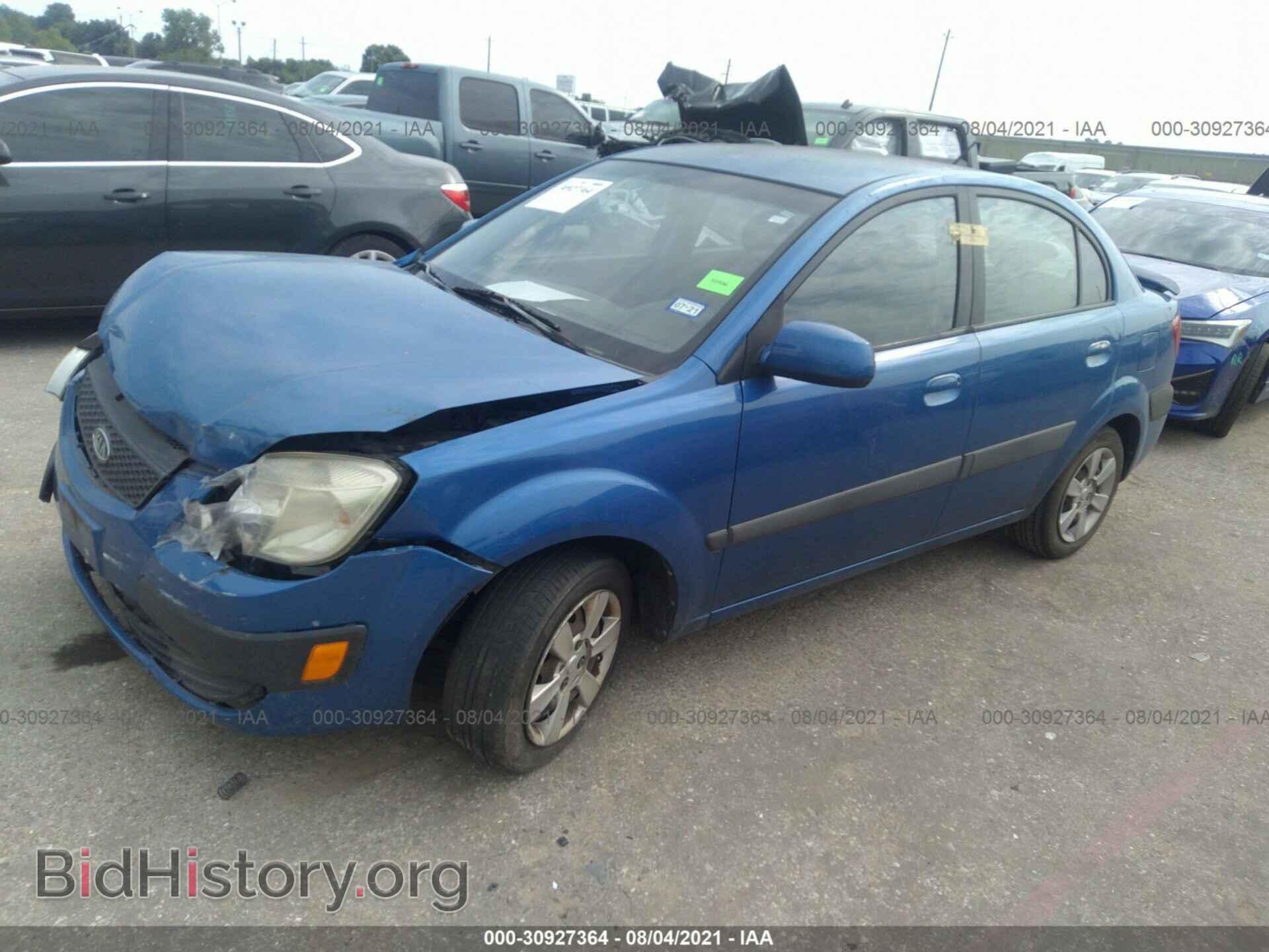 2007 KIA RIO - VIN: KNADE123376278086 - Фото 2