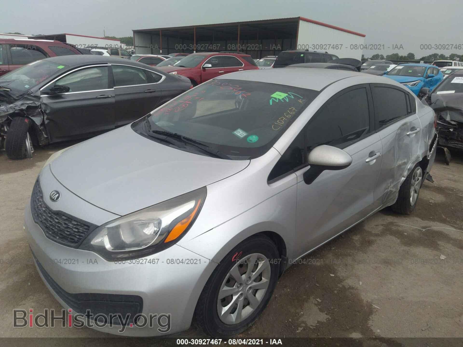 2015 KIA RIO - VIN: KNADM4A34F6468659 - Фото 2