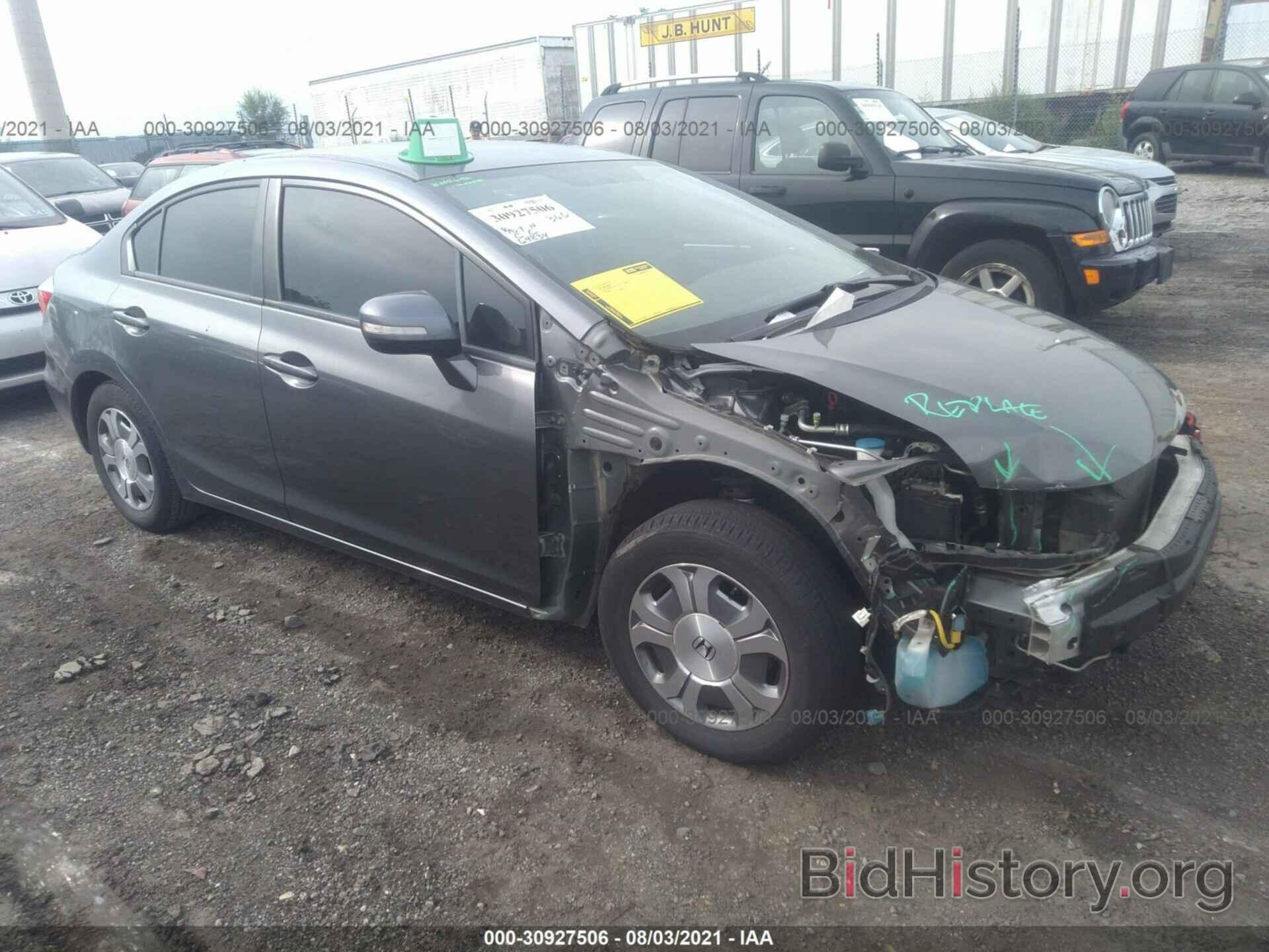 Photo JHMFB4F2XCS004312 - HONDA CIVIC HYBRID 2012