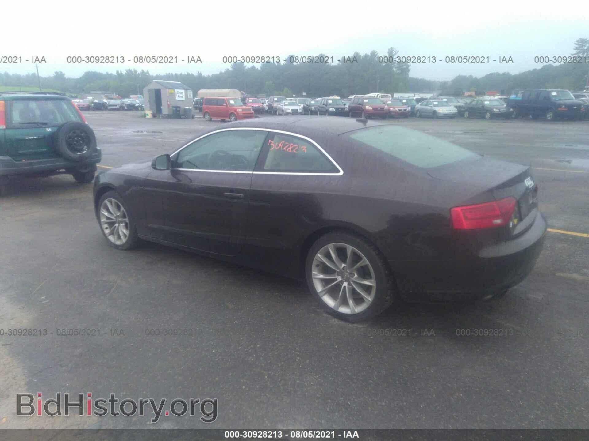 2013 AUDI A5 - VIN: WAULFAFR4DA015380 - Фото 3