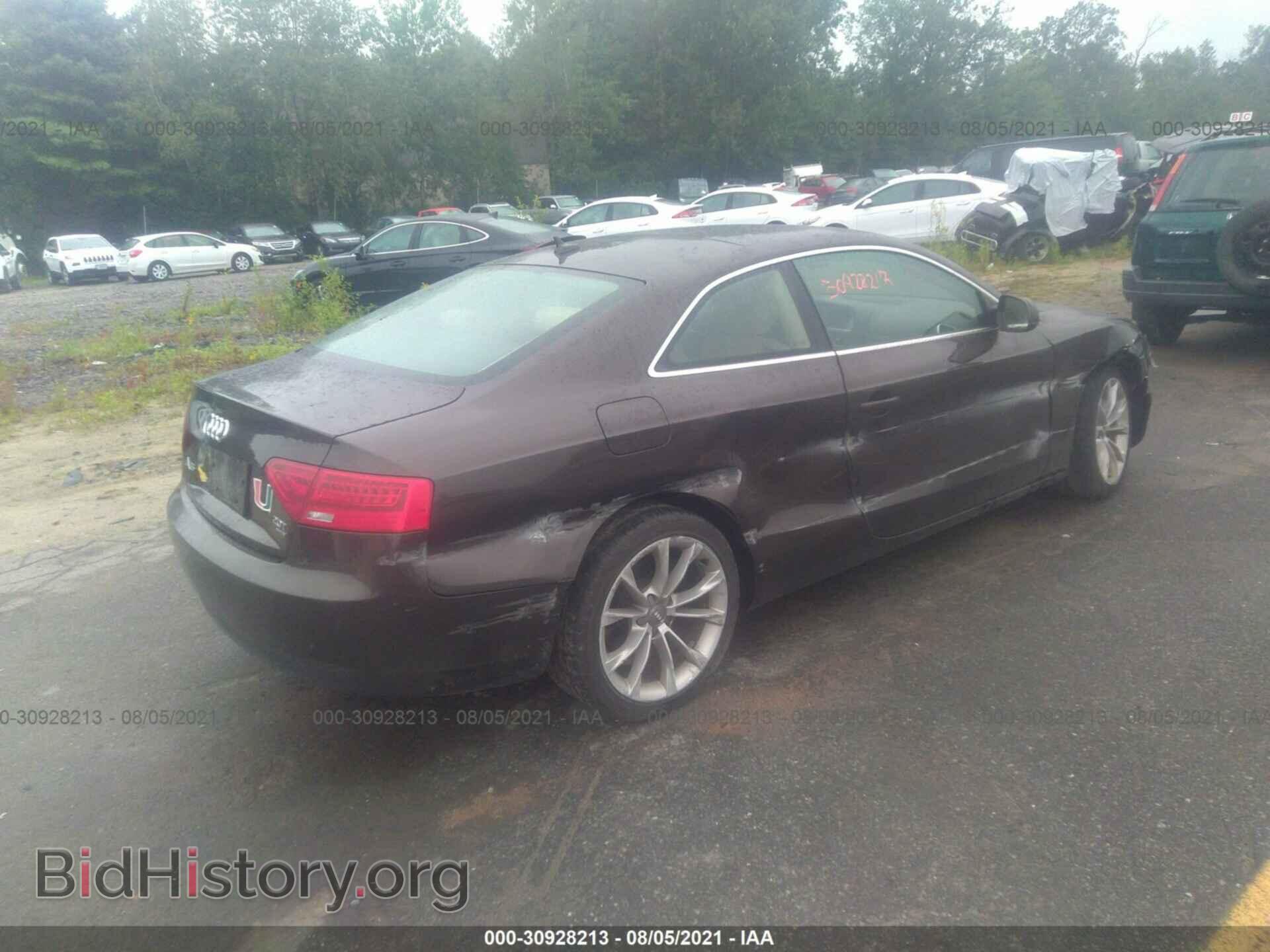 2013 AUDI A5 - VIN: WAULFAFR4DA015380 - Фото 4