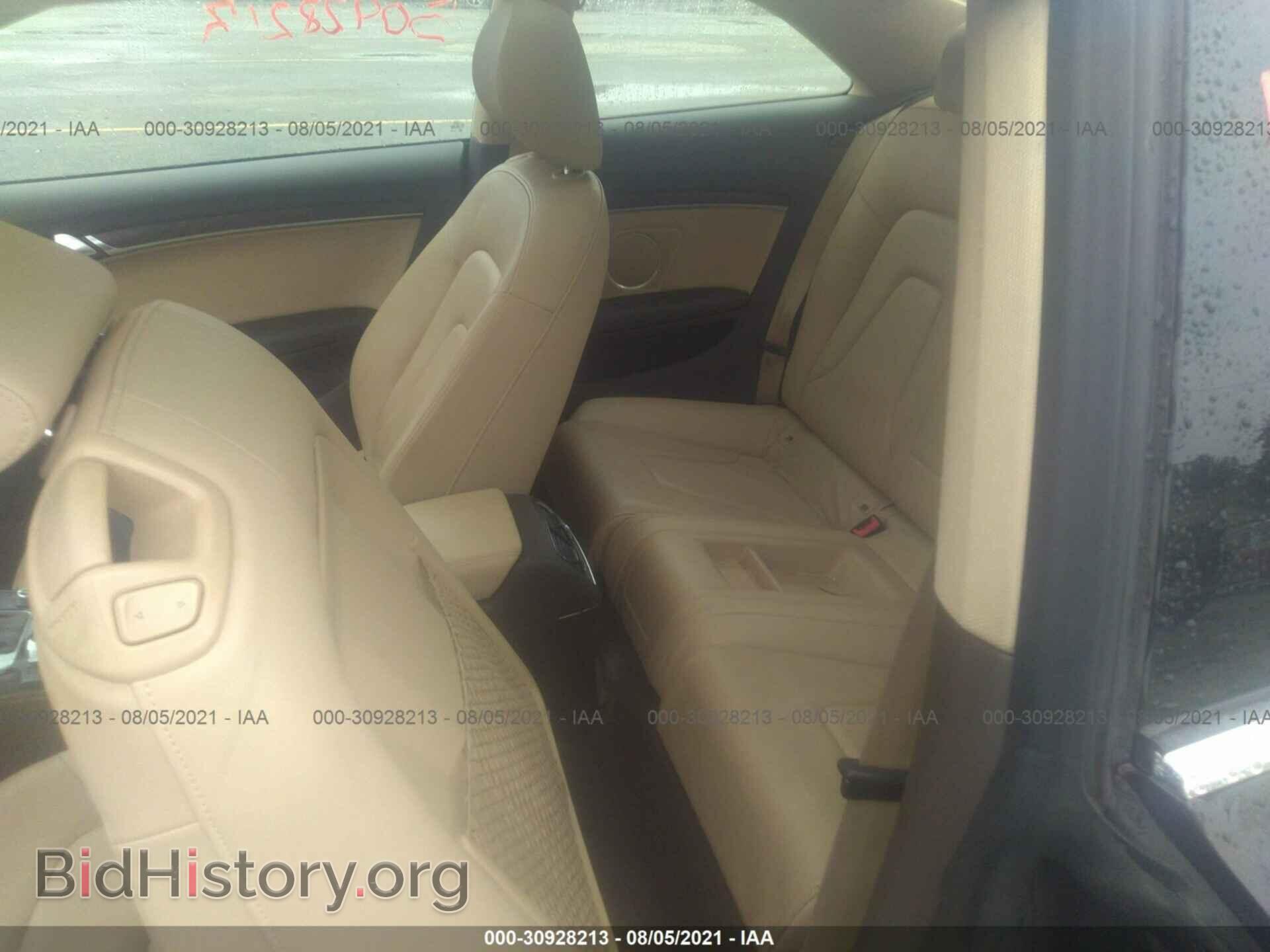2013 AUDI A5 - VIN: WAULFAFR4DA015380 - Фото 8