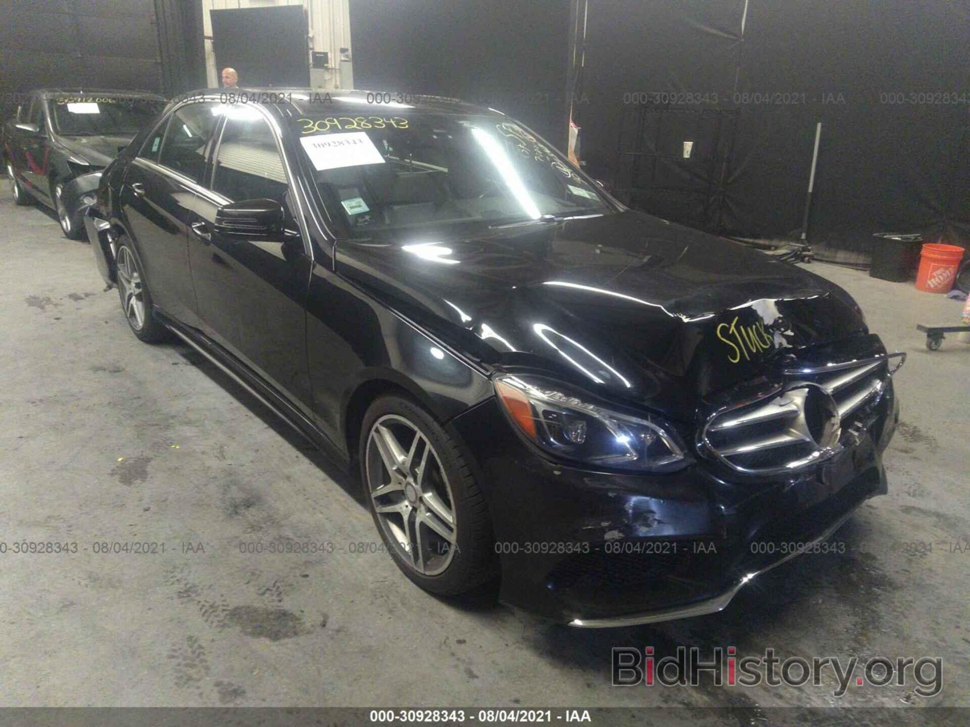 Photo WDDHF8JB0FB166604 - MERCEDES-BENZ E-CLASS 2015