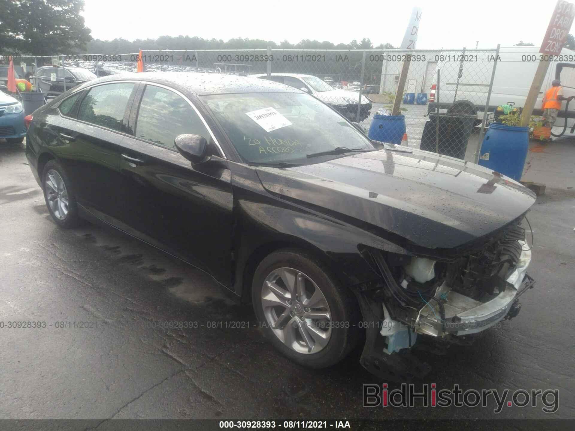 Photo 1HGCV1F1XLA013746 - HONDA ACCORD SEDAN 2020