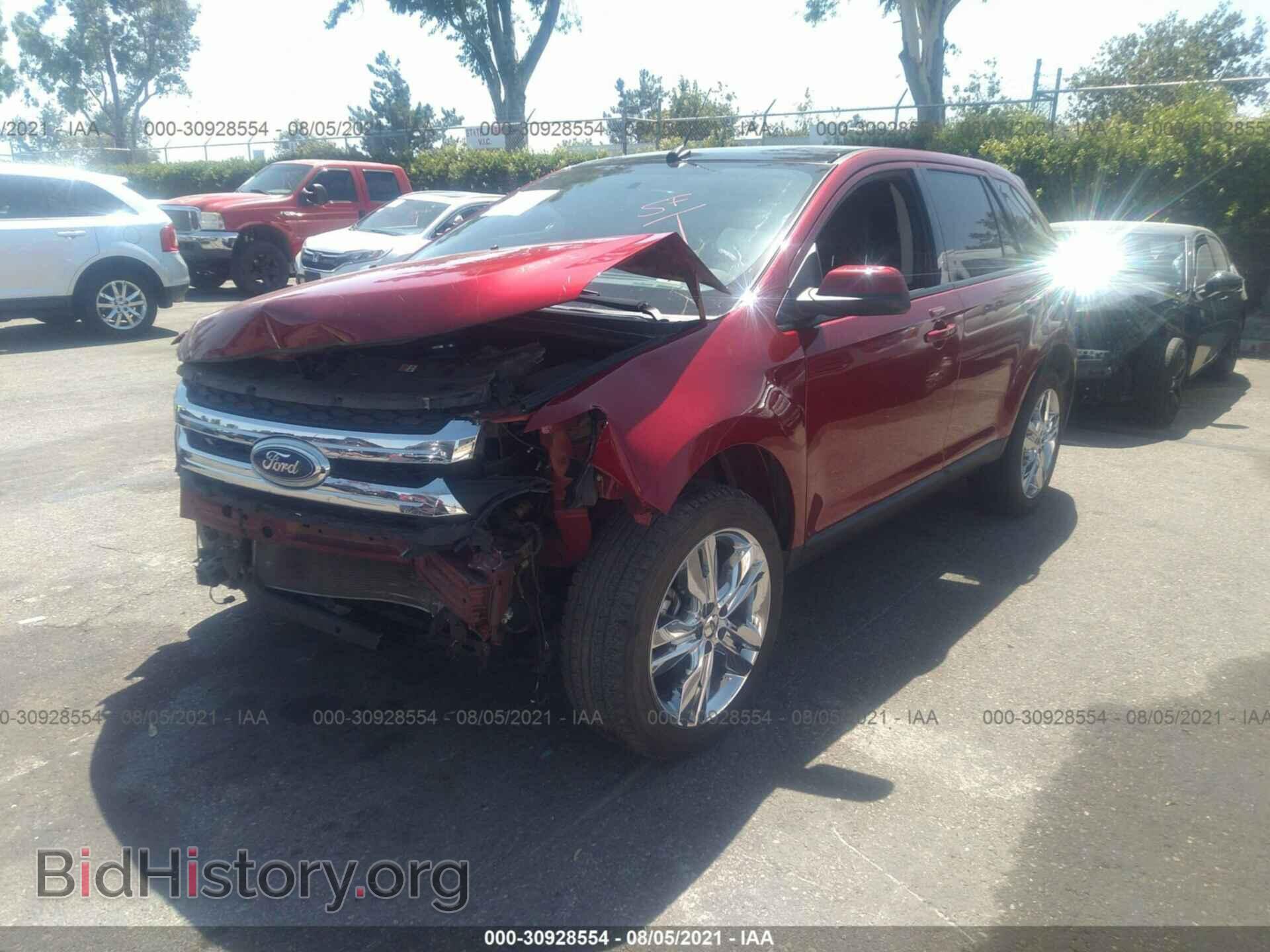 2014 FORD EDGE - VIN: 2FMDK3JC6EBB18593 - Photo 2