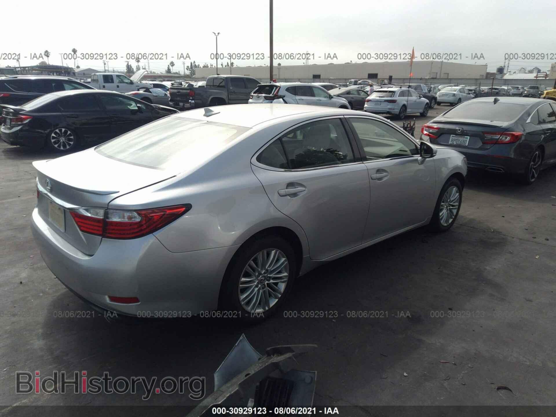 2013 LEXUS ES 350 - VIN: JTHBK1GG8D2051539 - Фото 4