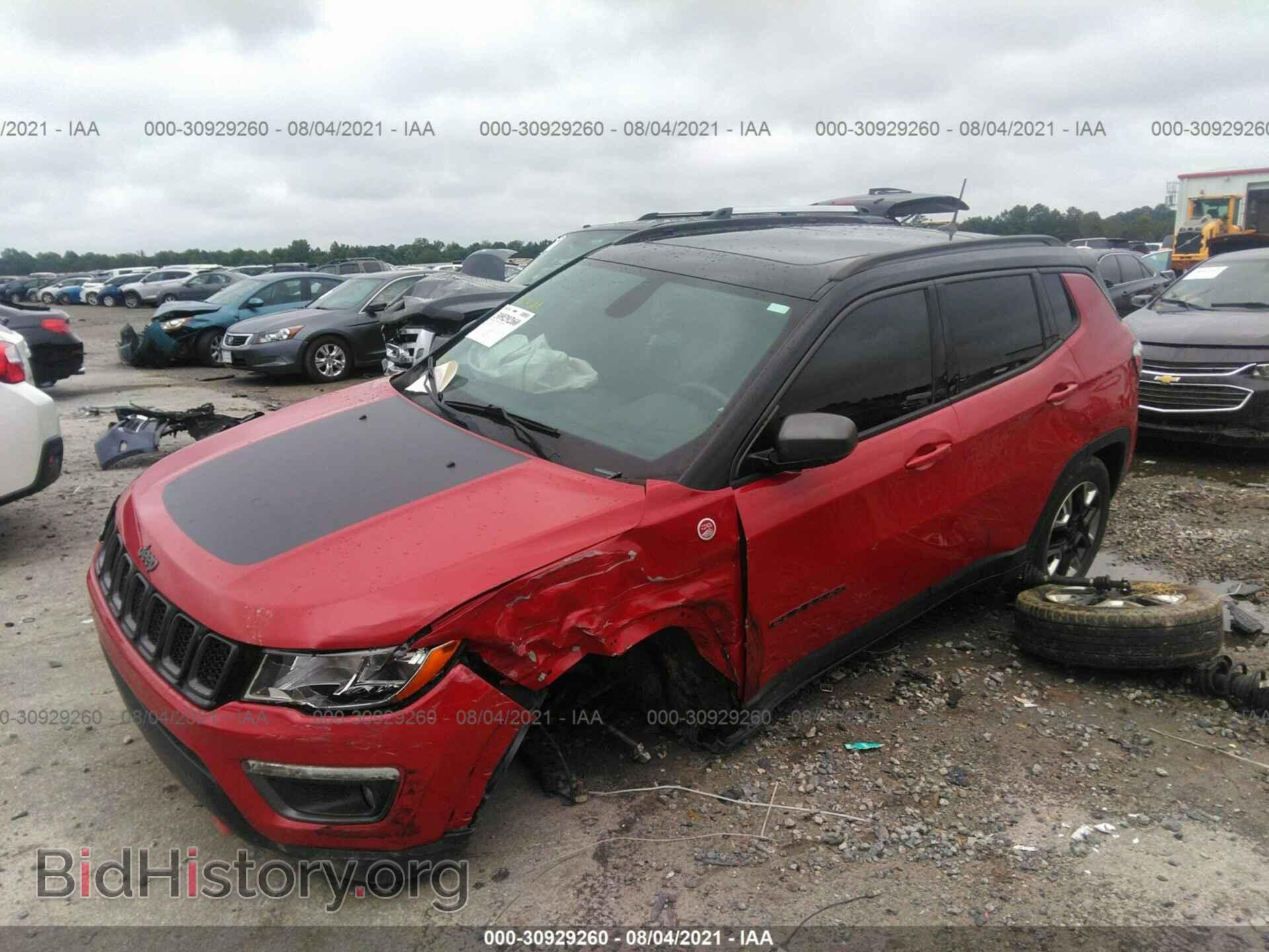 2017 JEEP COMPASS - VIN: 3C4NJDDB2HT630932 - Фото 2