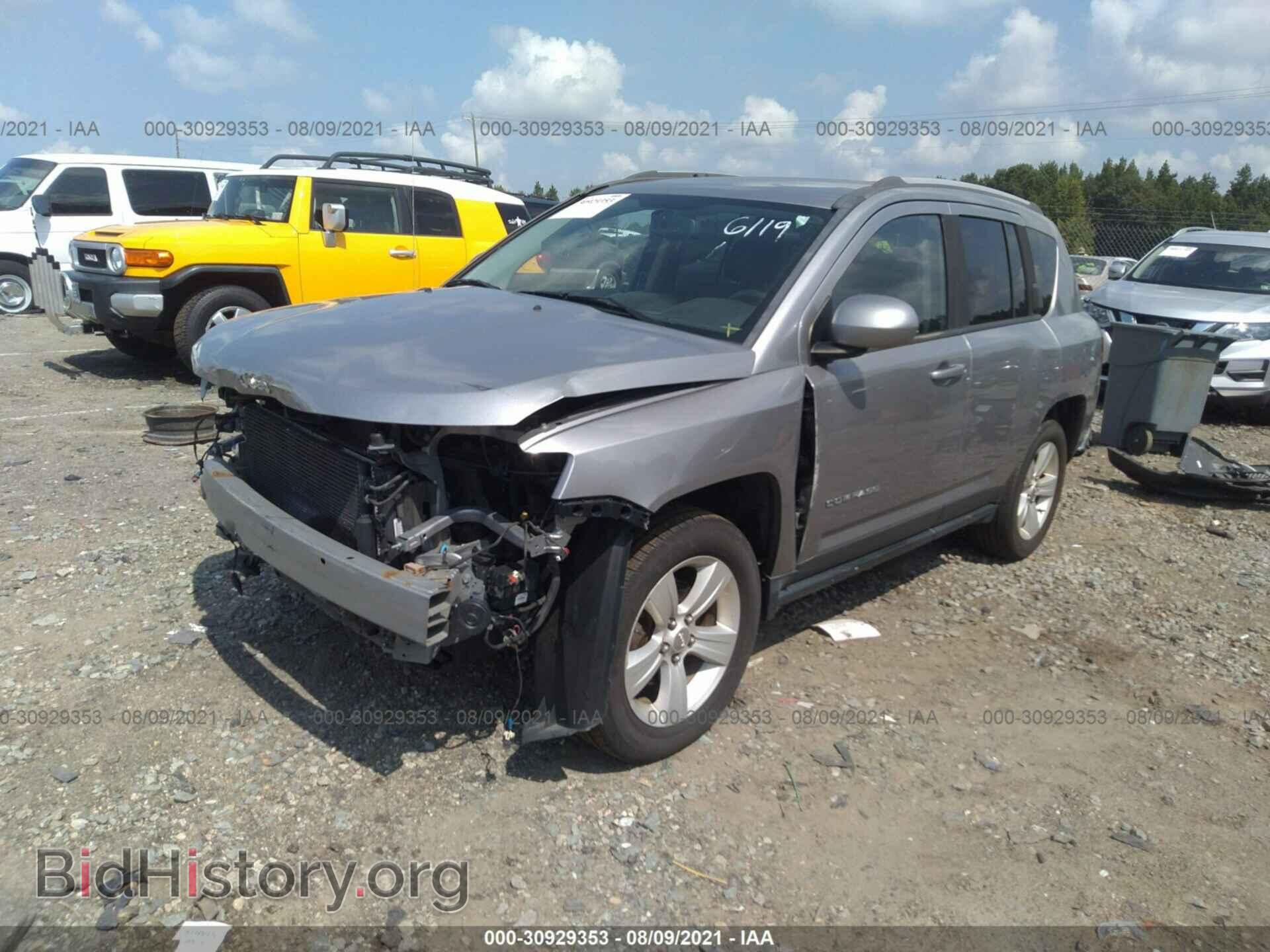 2016 JEEP COMPASS - VIN: 1C4NJDEB9GD684215 - Фото 2