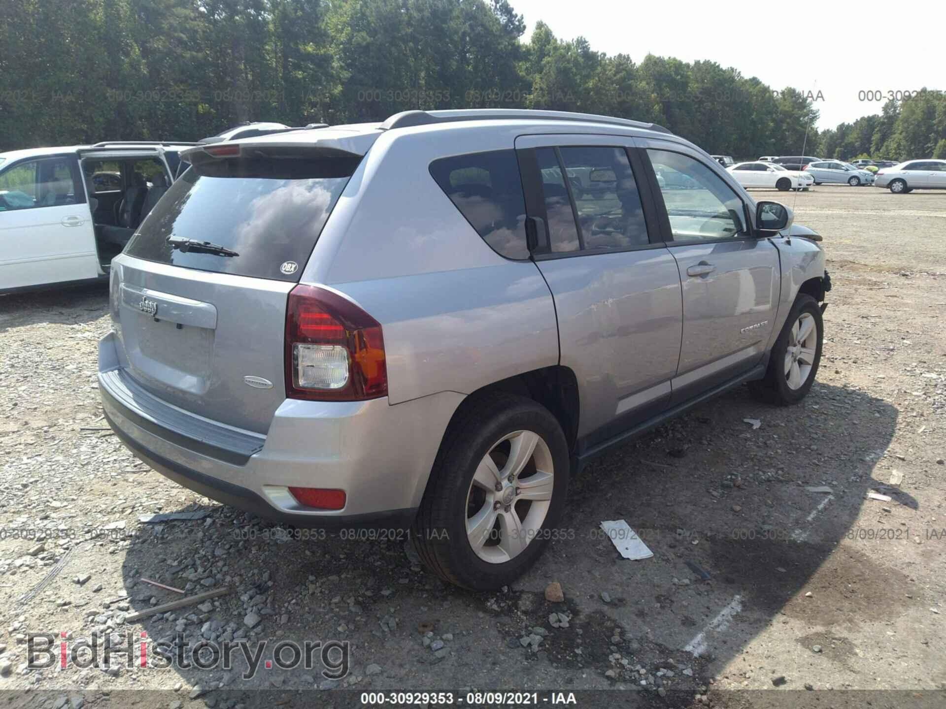 2016 JEEP COMPASS - VIN: 1C4NJDEB9GD684215 - Фото 4