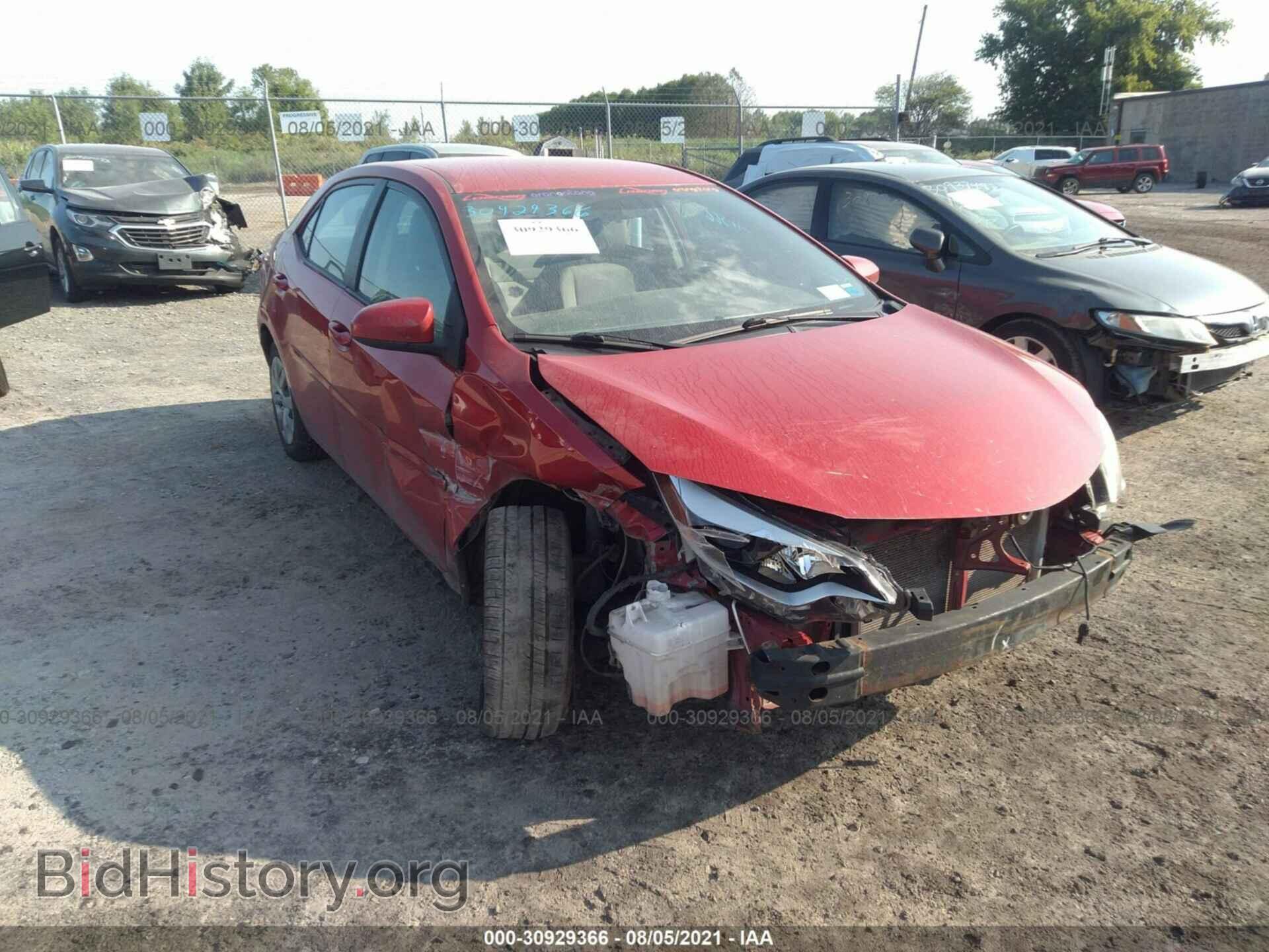 Photo 2T1BURHE9FC375143 - TOYOTA COROLLA 2015