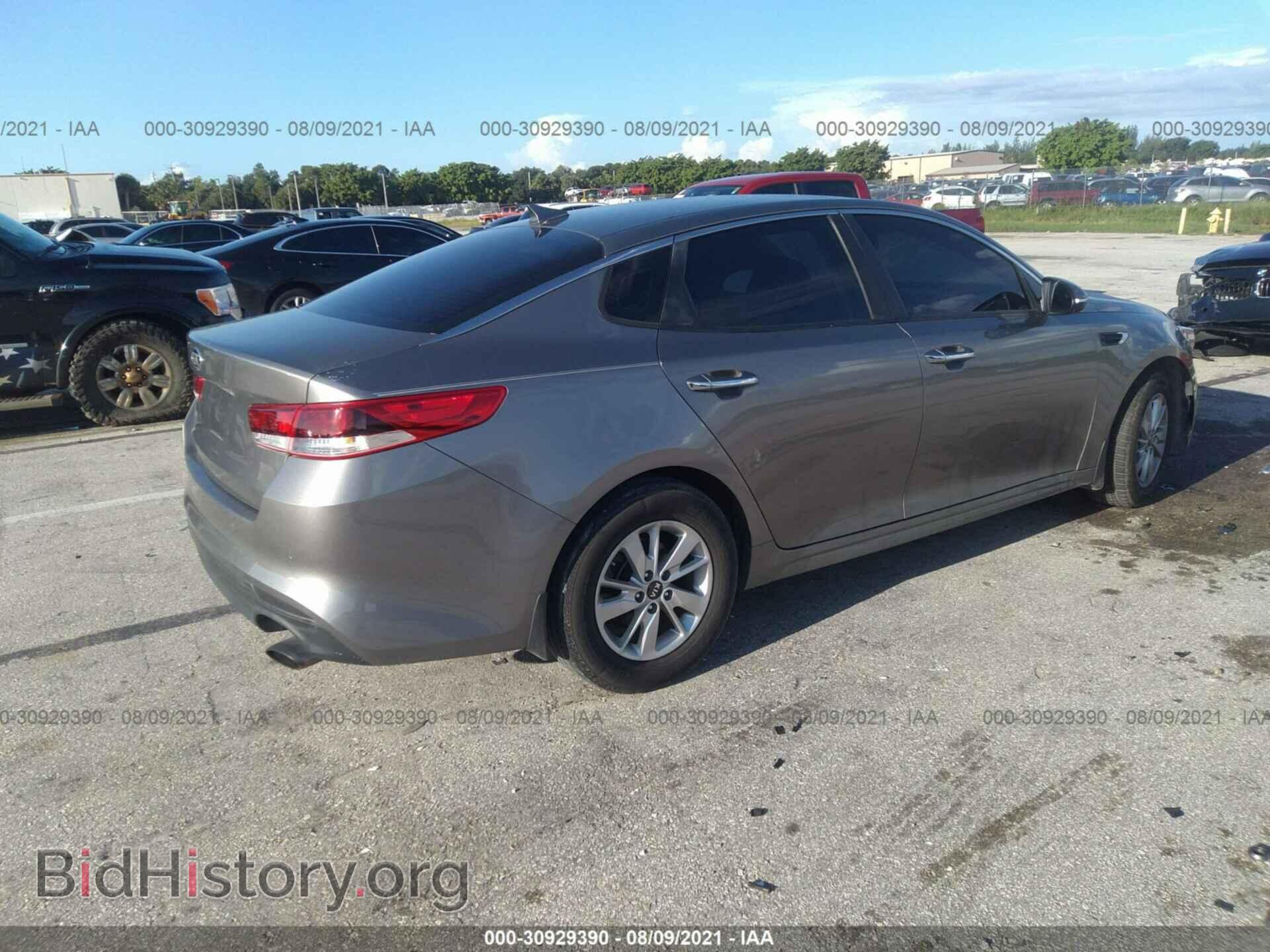 2018 KIA OPTIMA - VIN: 5XXGT4L33JG233373 - Photo 4