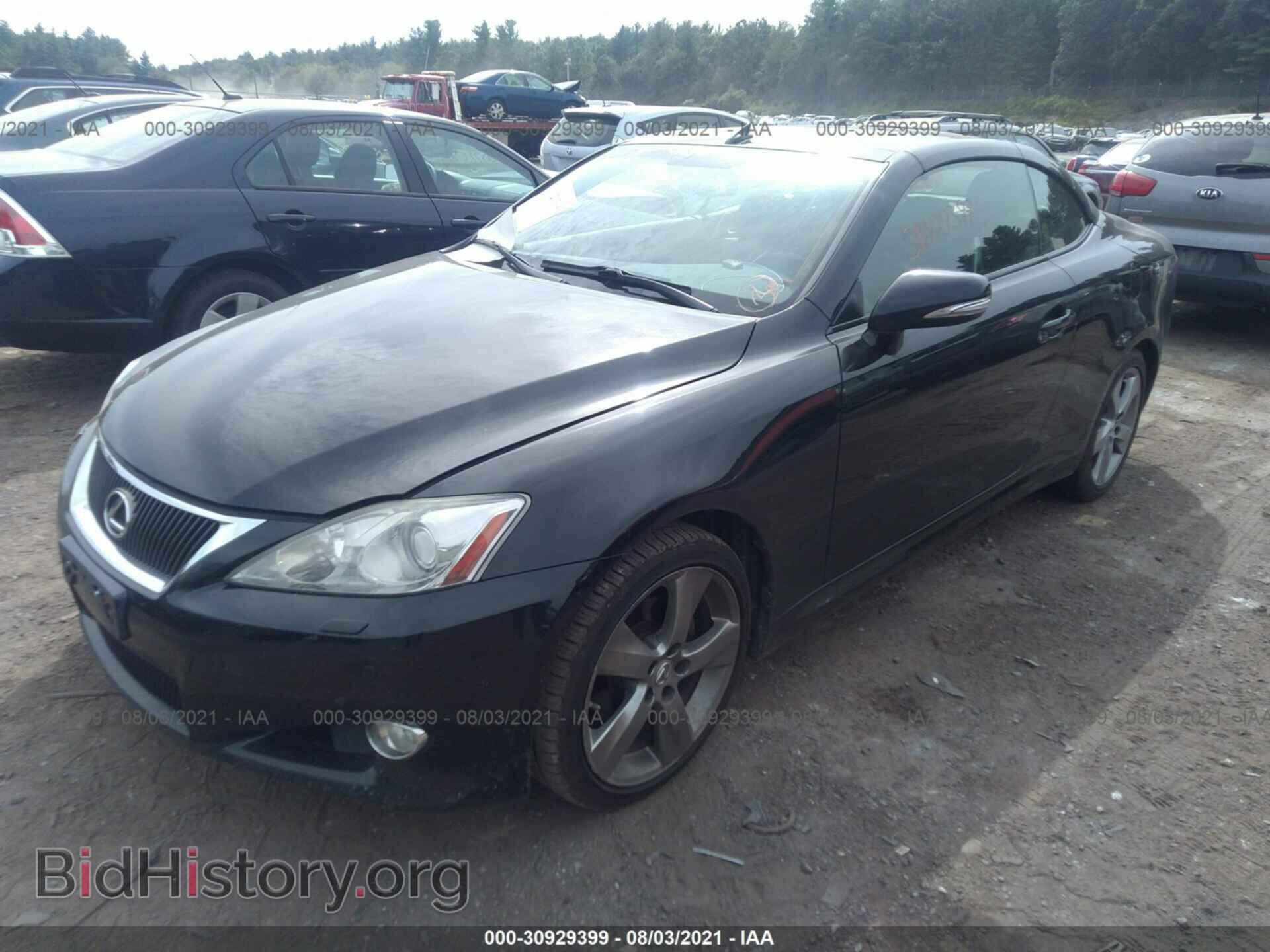 2010 LEXUS IS 250C - VIN: JTHFF2C25A2512973 - Фото 2